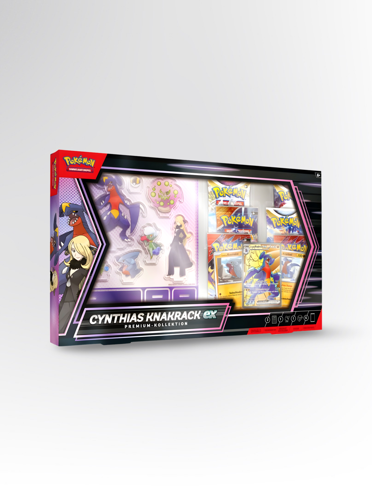 Pokémon Cynthias Knakrack ex Premium Kollektion #DE