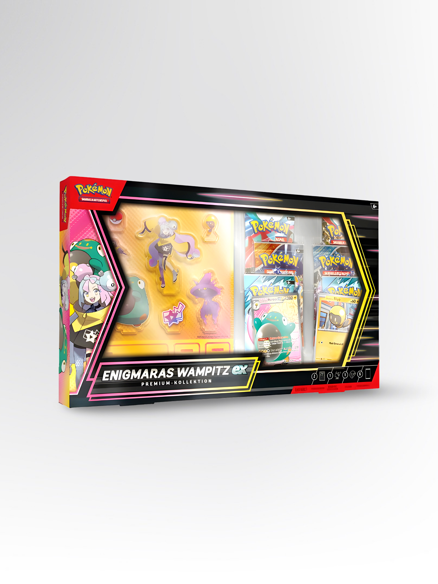 Pokémon Enigmaras Wampitz ex Premium-Kollektion #DE