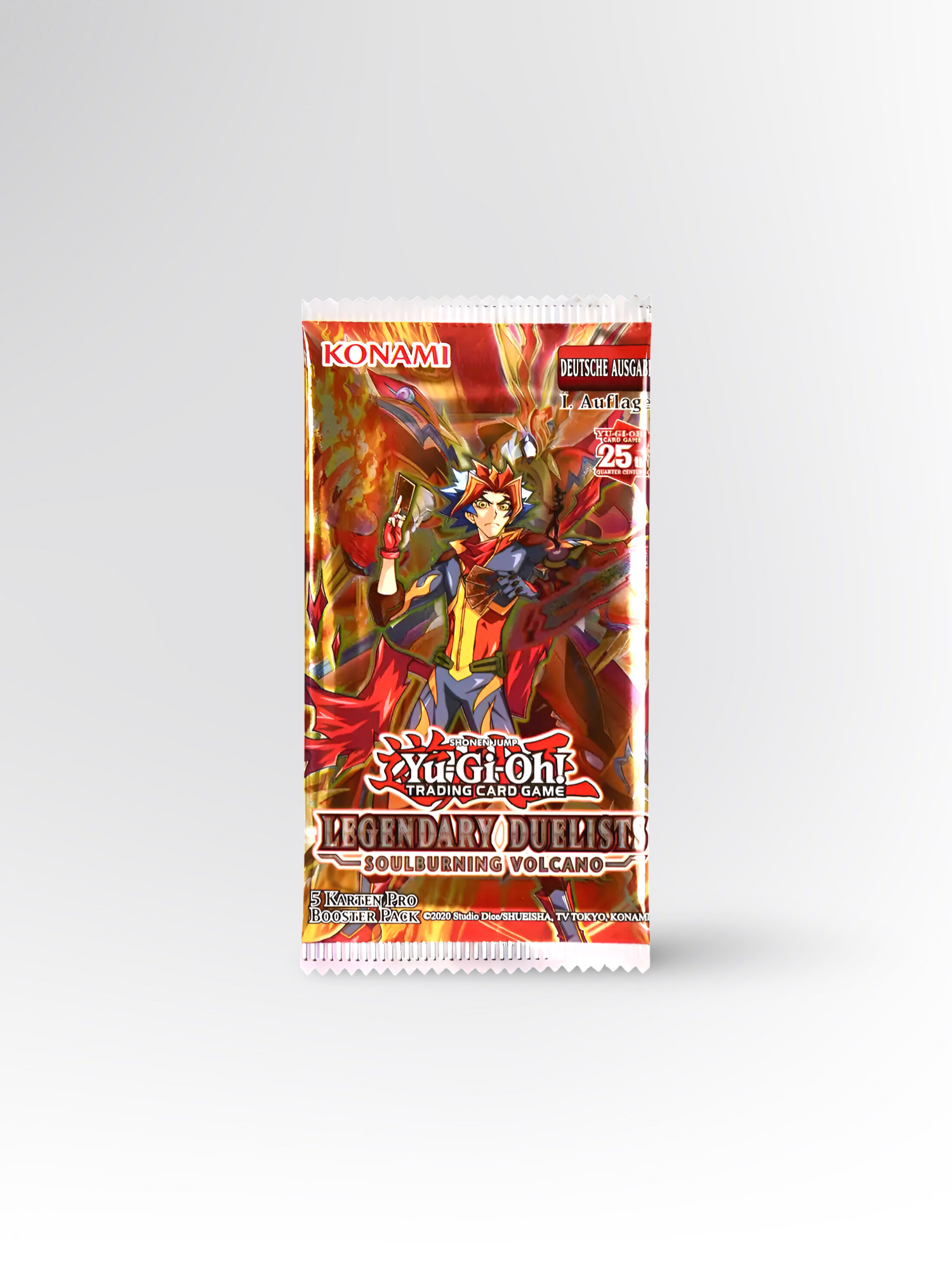 Yu-Gi-Oh! Legendary Duelist - Soulburning Volcano 1. Auflage Einzelbooster DE