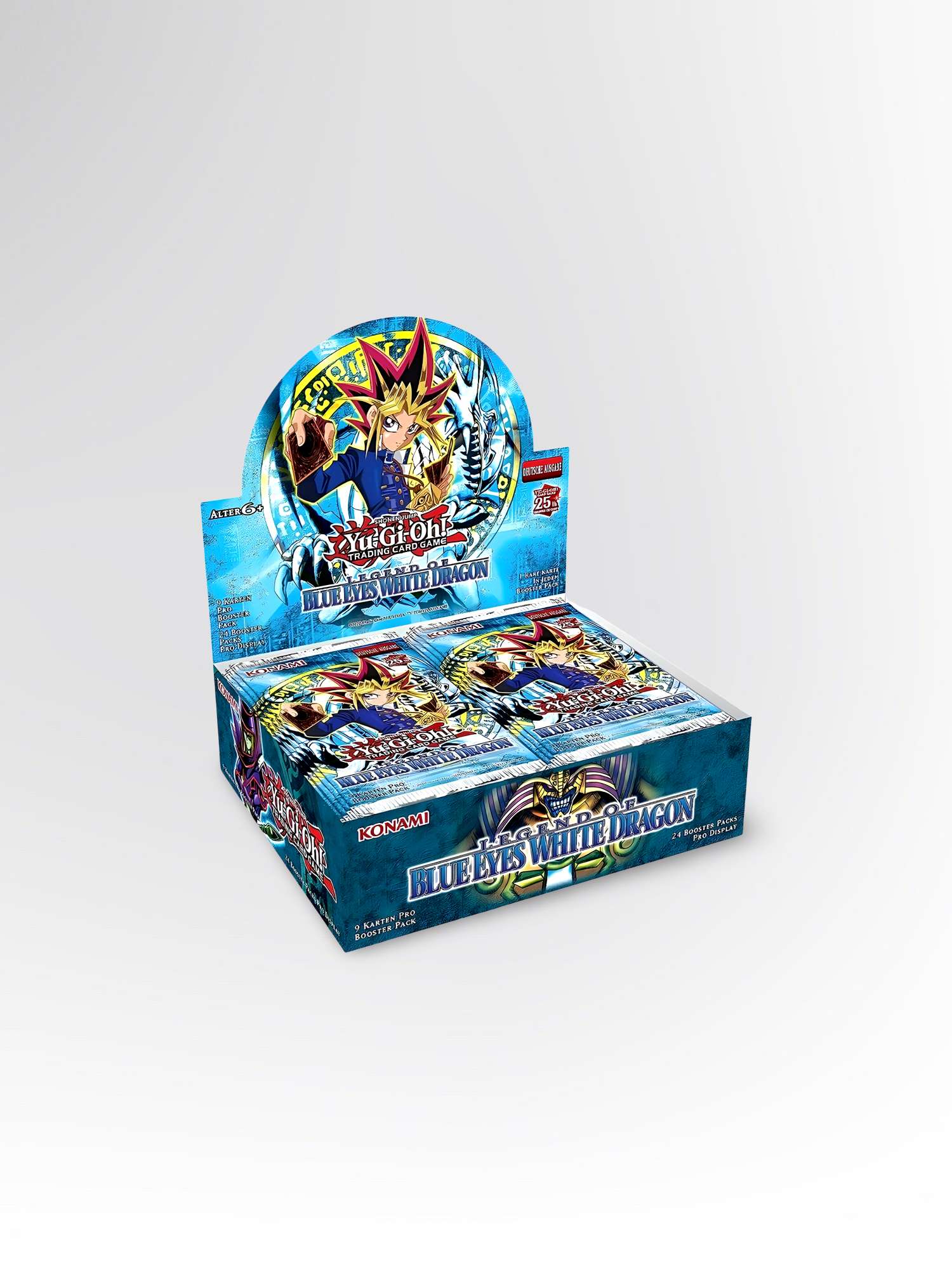 Yu-Gi-Oh! Blue Eyes White Dragon 25th Anniversary Edition Display (24 Booster) #DE