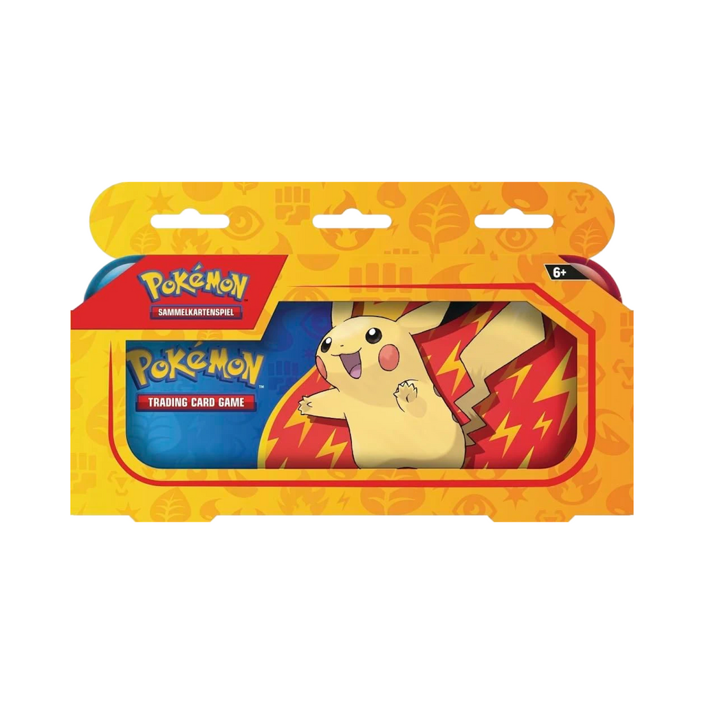 Pokémon Back to School Pencil Tin Pikachu DE (enthält 2 Boosterpacks) - prückner.de