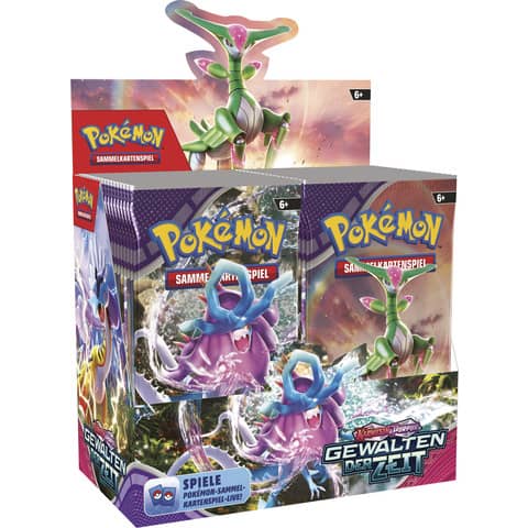 Pokémon Karmesin & Purpur Gewalten der Zeit Display (36 Booster) DE - prückner.de