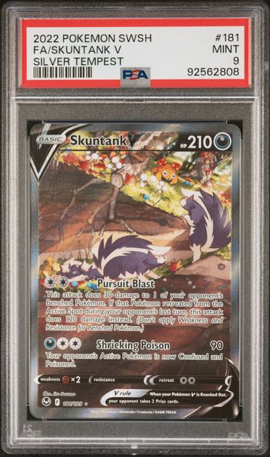 PSA 9 Skuntank V (SIT 181) Silver Tempest – Englisch (Mint)