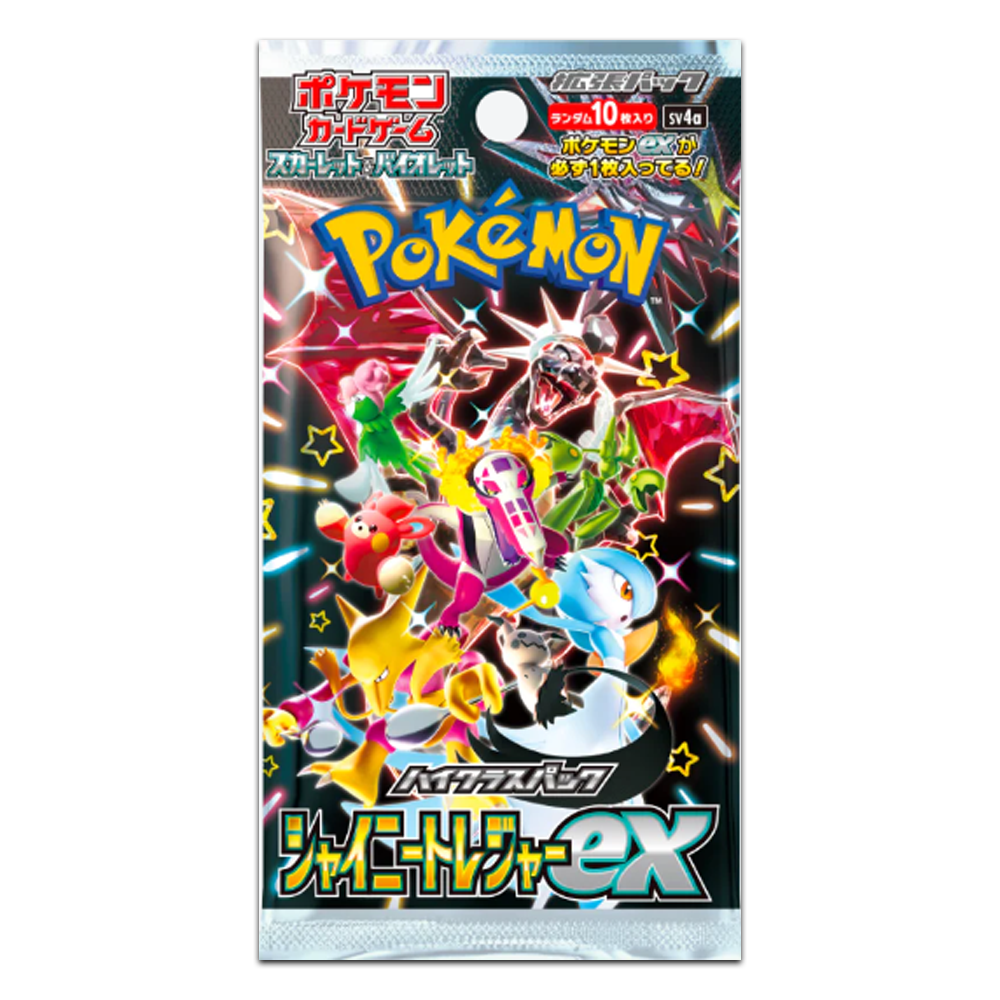 Pokémon Shiny Treasure ex Booster (sv4a) #JP - prückner.de