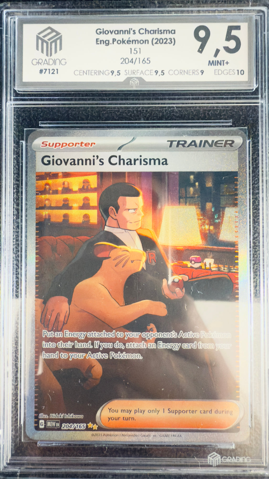 [M3 Grading 9.5] Giovanni's Charisma (MEW 204) 151 – Englisch (Mint) - prückner.de