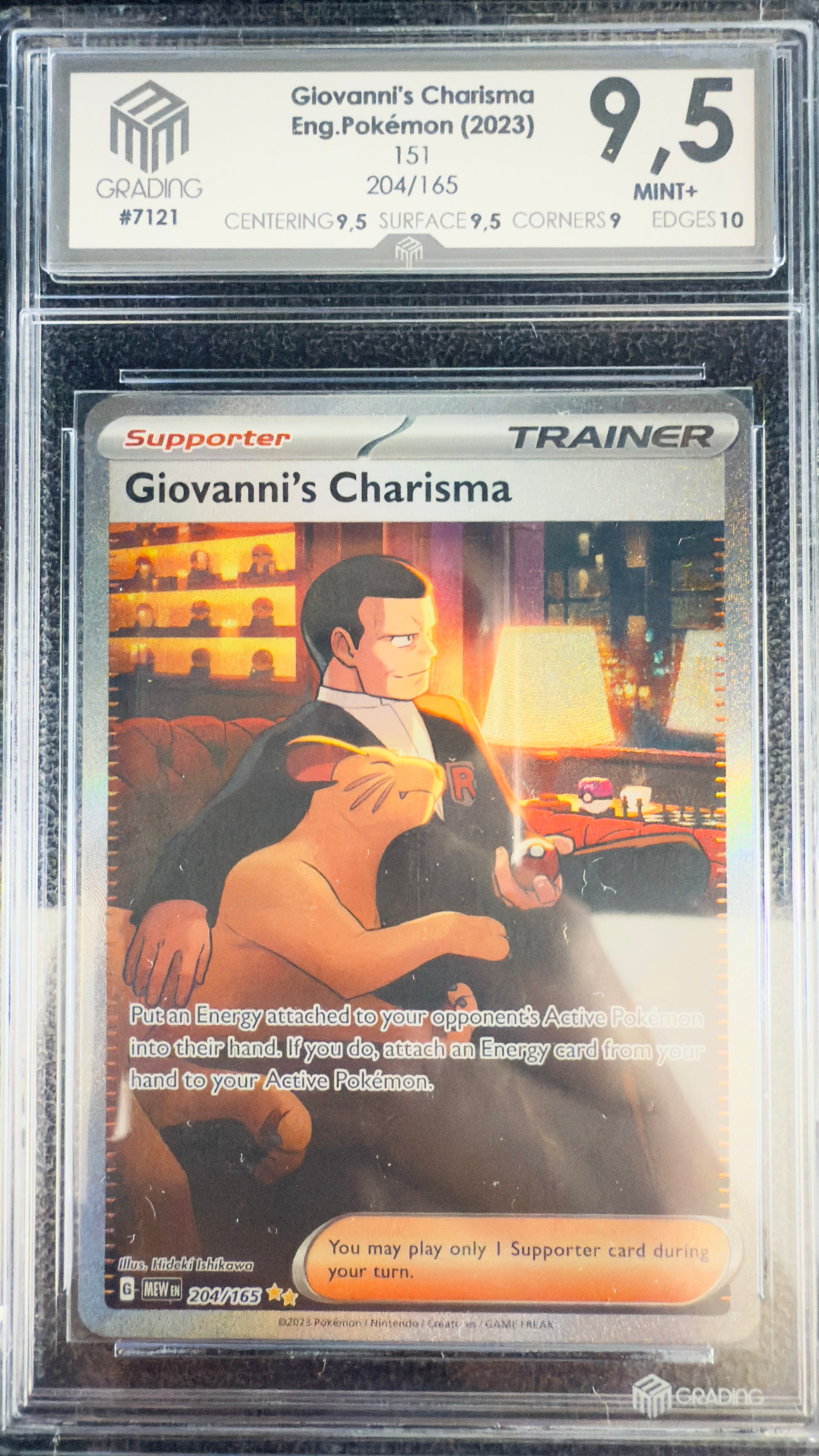 [M3 Grading 9.5] Giovanni's Charisma (MEW 204) 151 – Englisch (Mint) - prückner.de