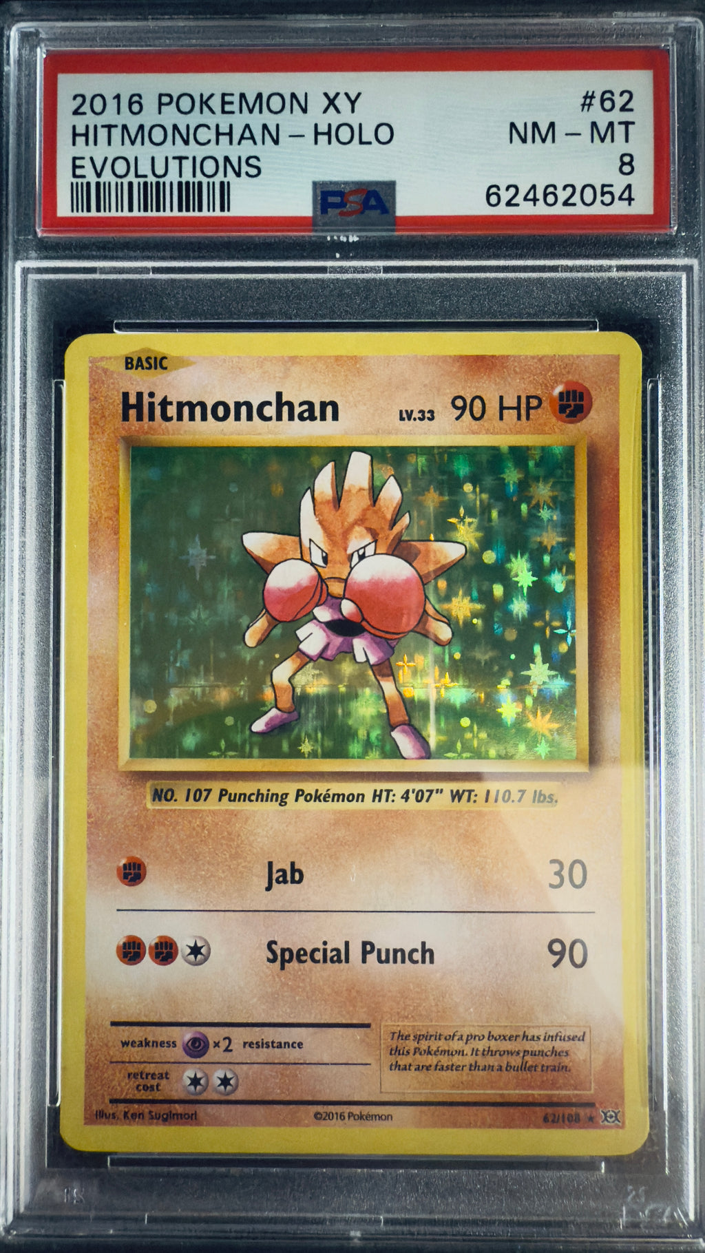 [PSA 8] Hitmonchan (EVO 62) Evolutions – Englisch (Mint) - prückner.de