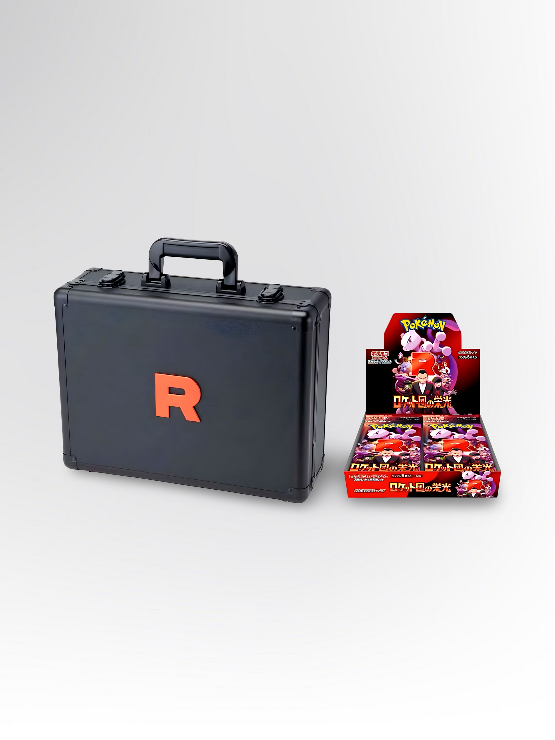 Pokémon The Glory of Team Rocket Attaché Case Set Koffer #DE