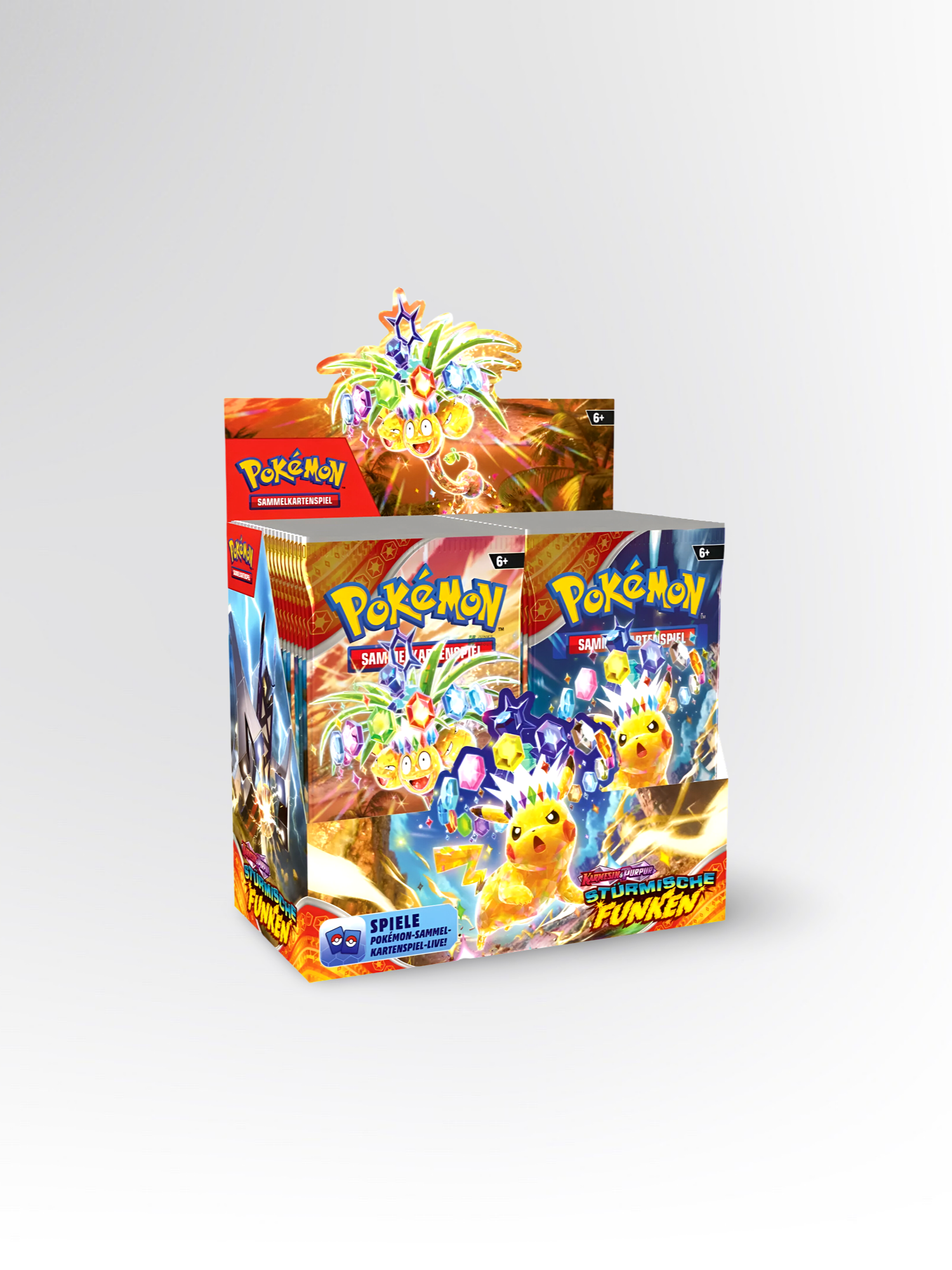 Pokémon Stürmische Funken Display – Deutsch