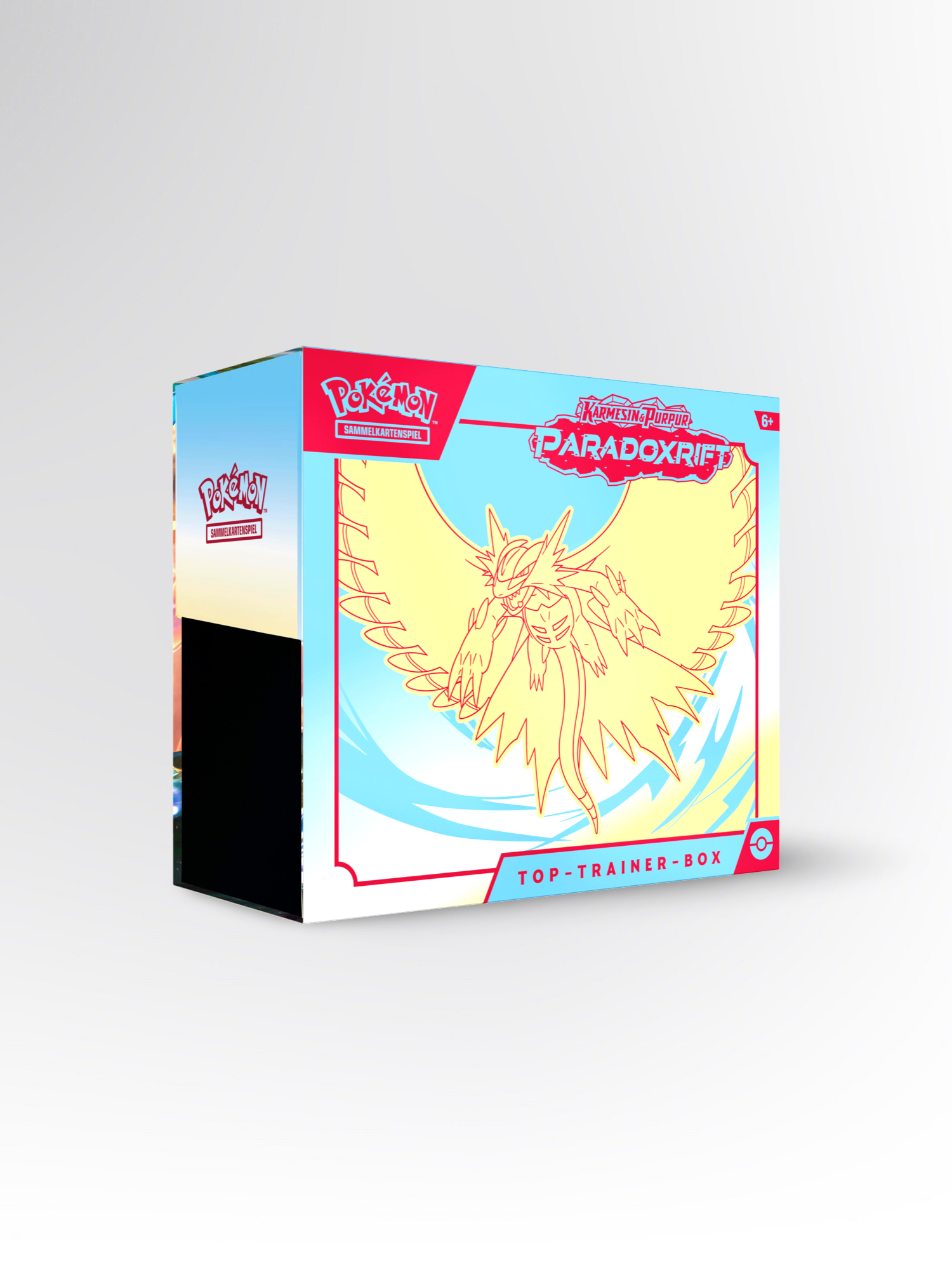 Pokémon Paradoxrift Donnersichel Top-Trainer-Box – Deutsch - prückner.de