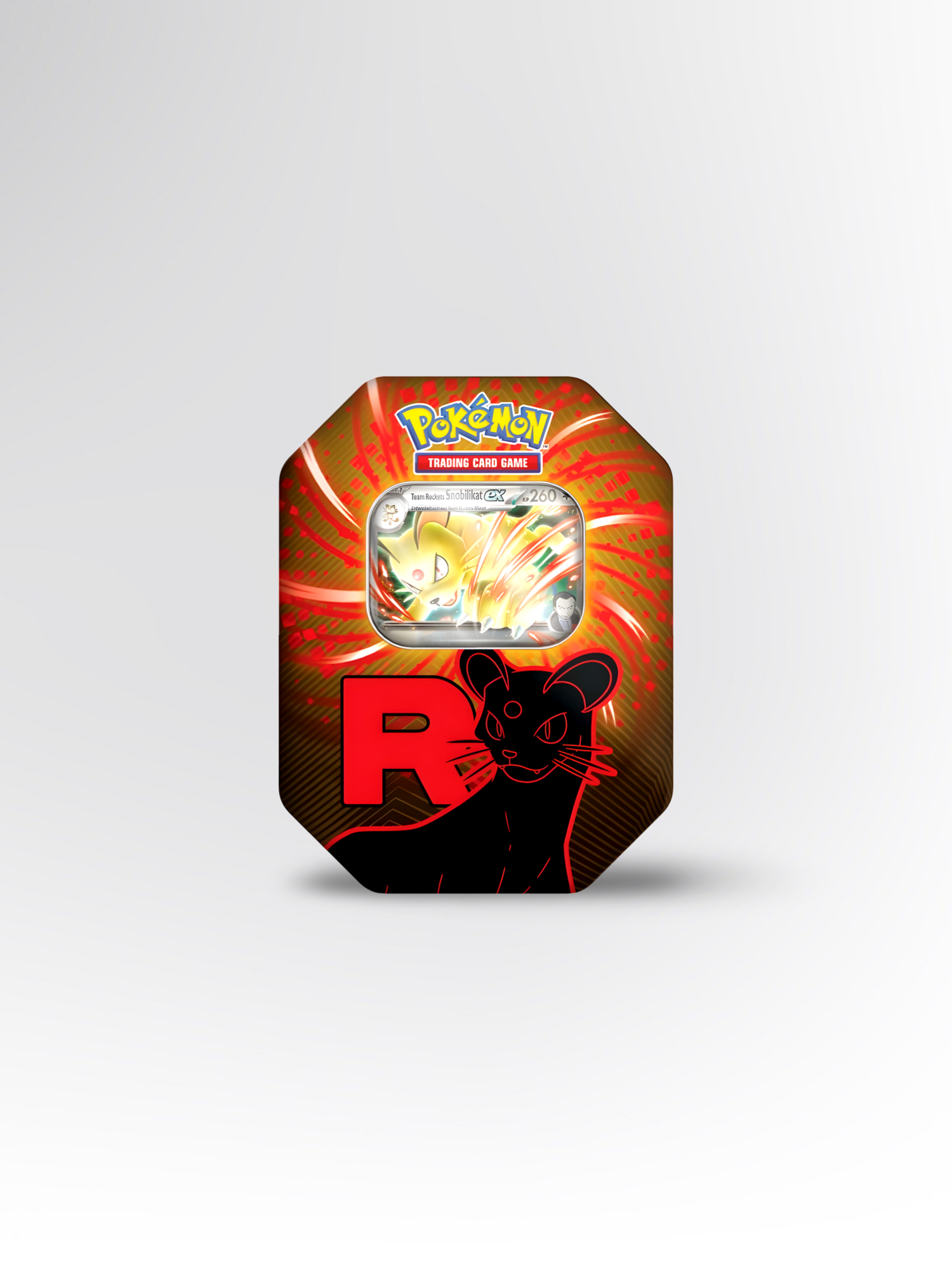 Pokémon Team Rockets Snobilikat ex Tin-Box – Deutsch