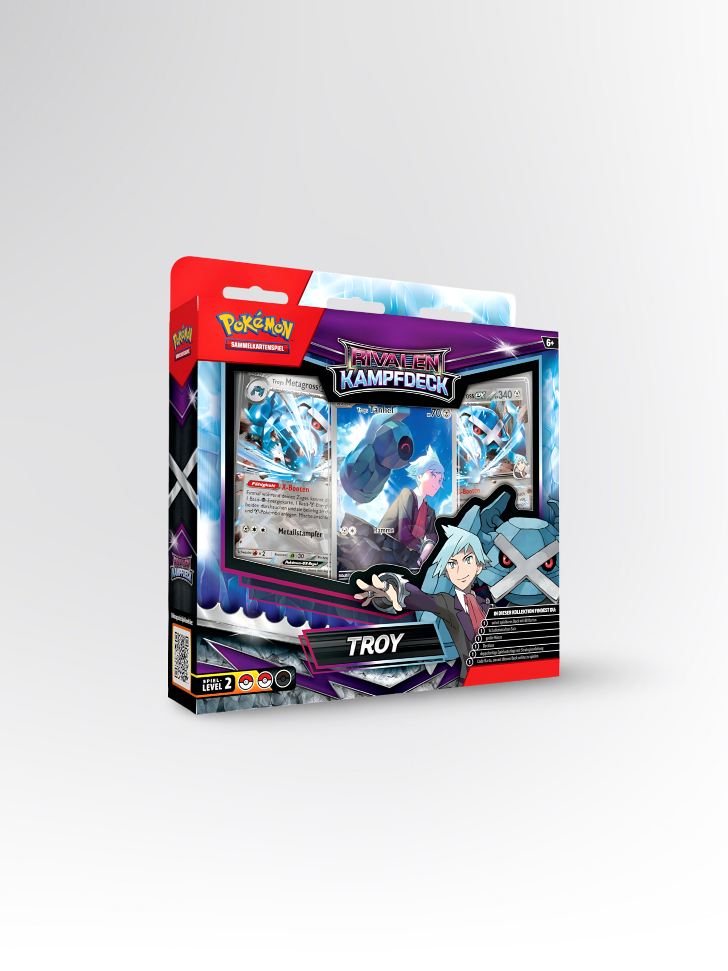 Pokémon Rivalen Kampfdeck Troy – Deutsch