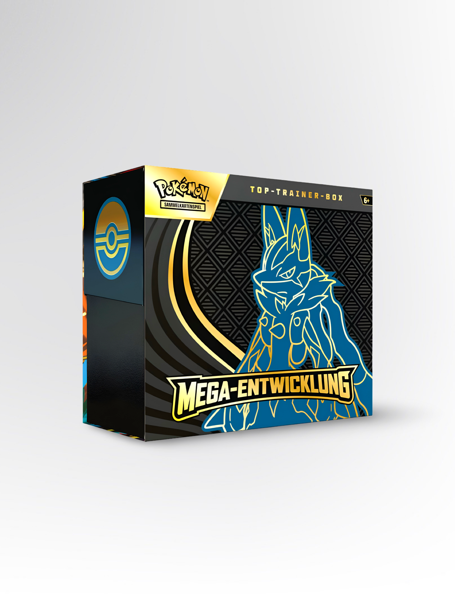 Pokémon Mega-Entwicklung Mega Lucario Top-Trainer-Box #DE - prückner.de