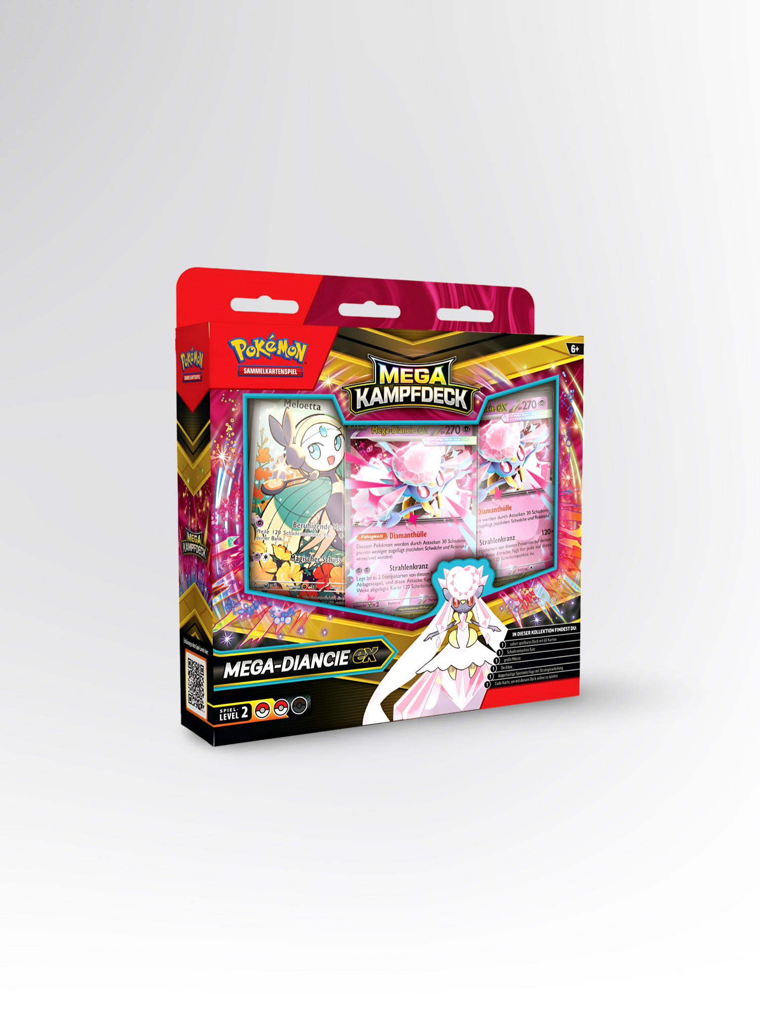 Pokémon Mega Kampfdeck Mega-Diance ex – Deutsch