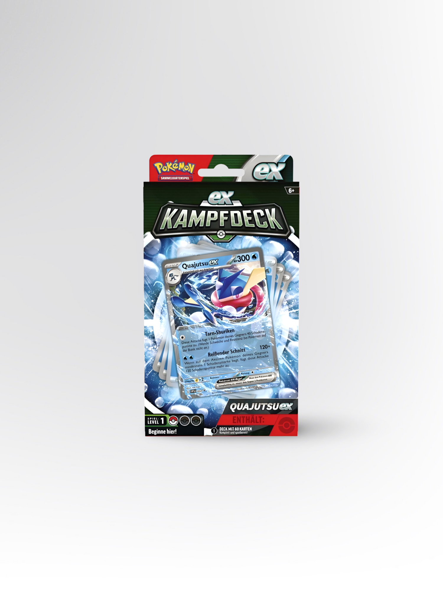 Pokémon Quajutsu ex Kampfdeck – Deutsch
