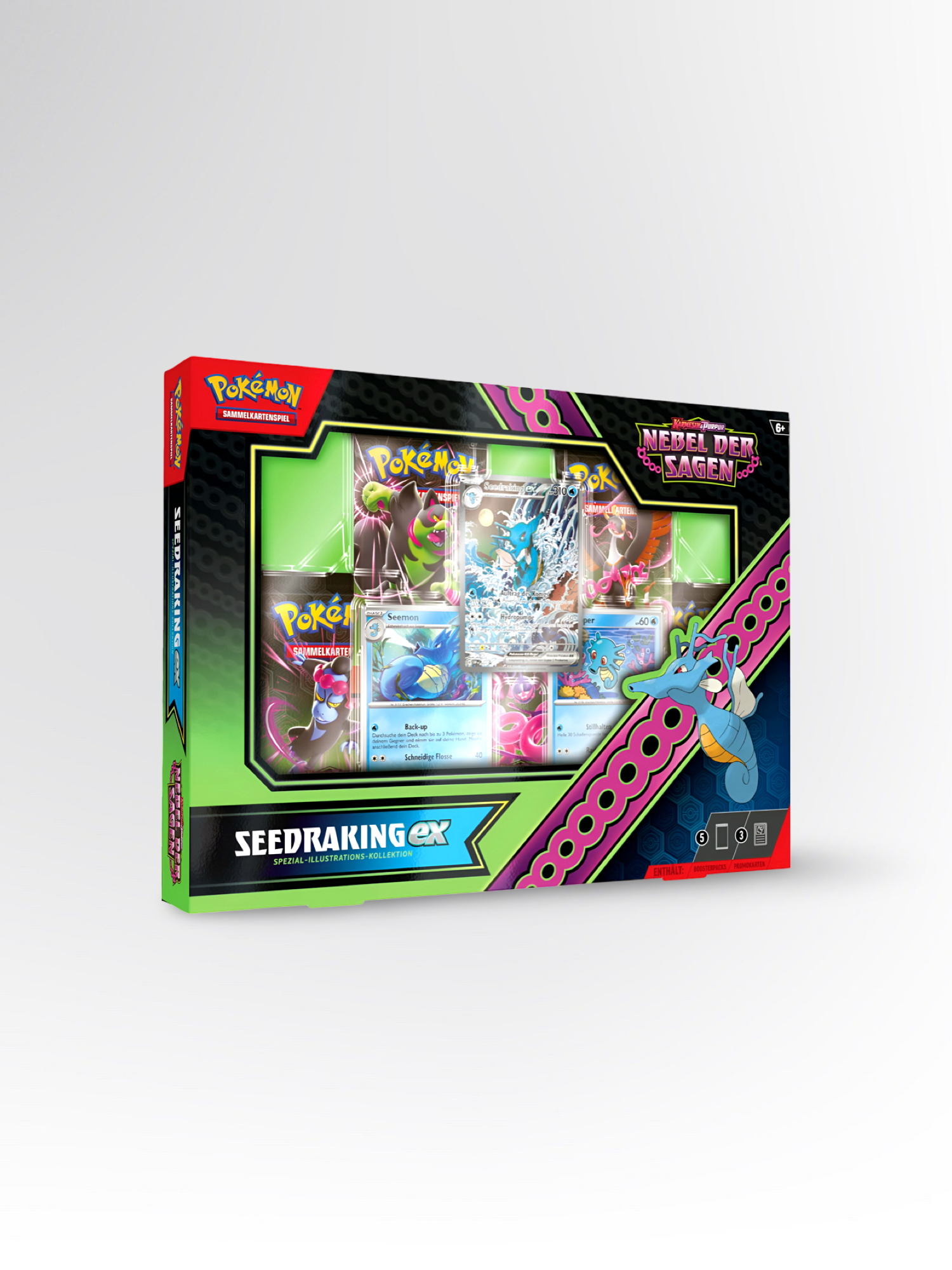 Pokémon Nebel der Sagen Seedraking ex Spezial-Illustration-Kollektion – Deutsch - prückner.de