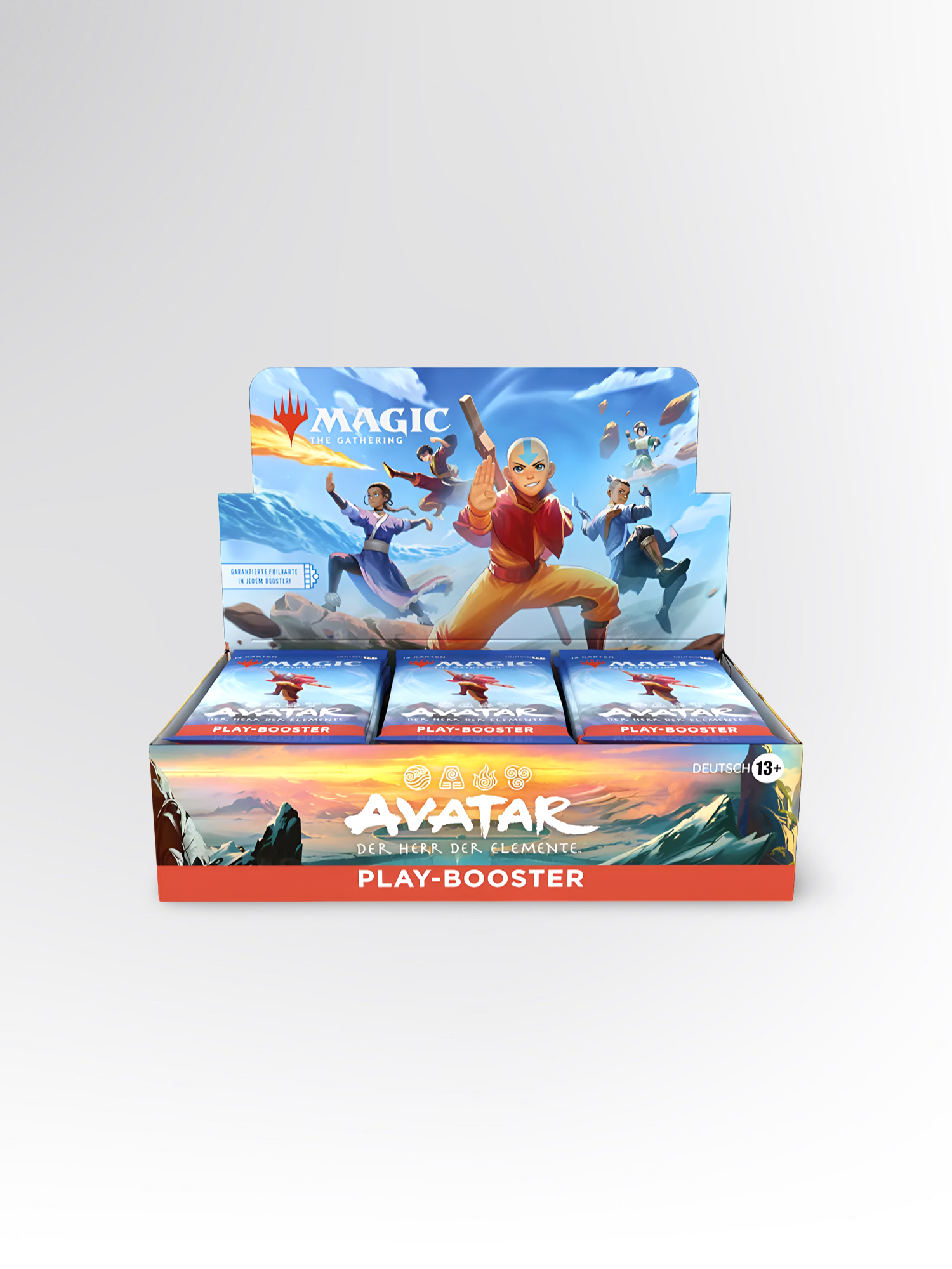 Magic: The Gathering Avatar: Der Herr der Elemente Play-Booster-Display – Deutsch