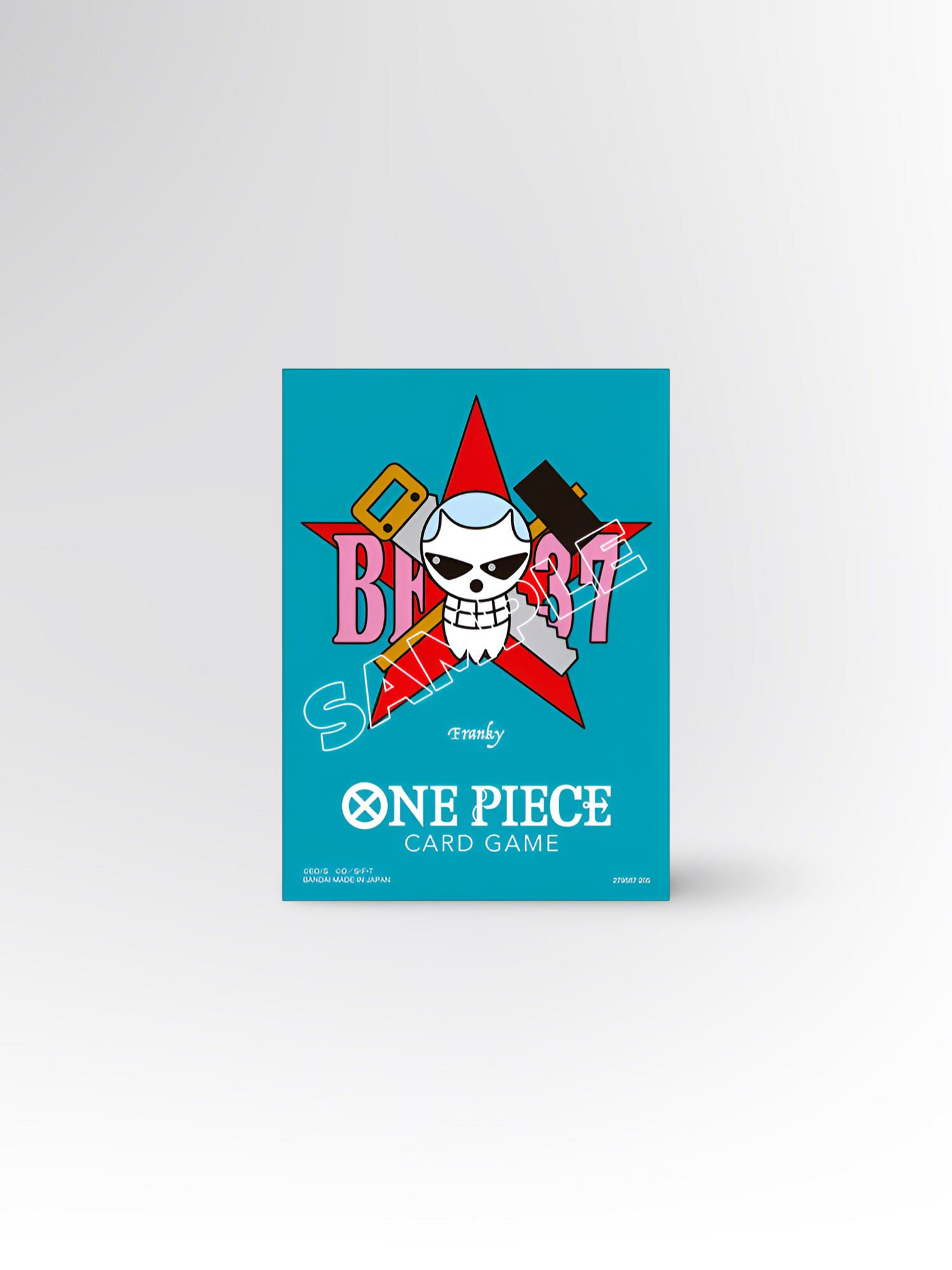 One Piece Card Game: Limited Card Sleeves Premium Matte Vol.3 Franky (70 Kartenhüllen)