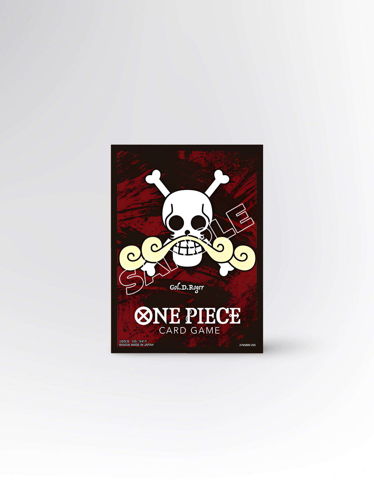 One Piece Card Game: Limited Card Sleeves Premium Matte Vol.3 Gol D. Roger (70 Kartenhüllen)