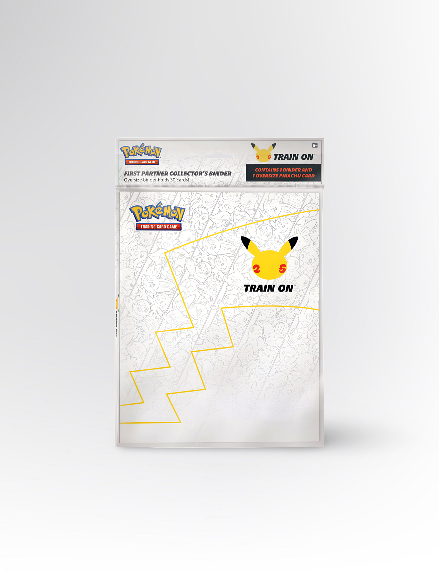 Pokémon First Partner Oversize Collector's Binder + Oversize Pikachu Card – Englisch