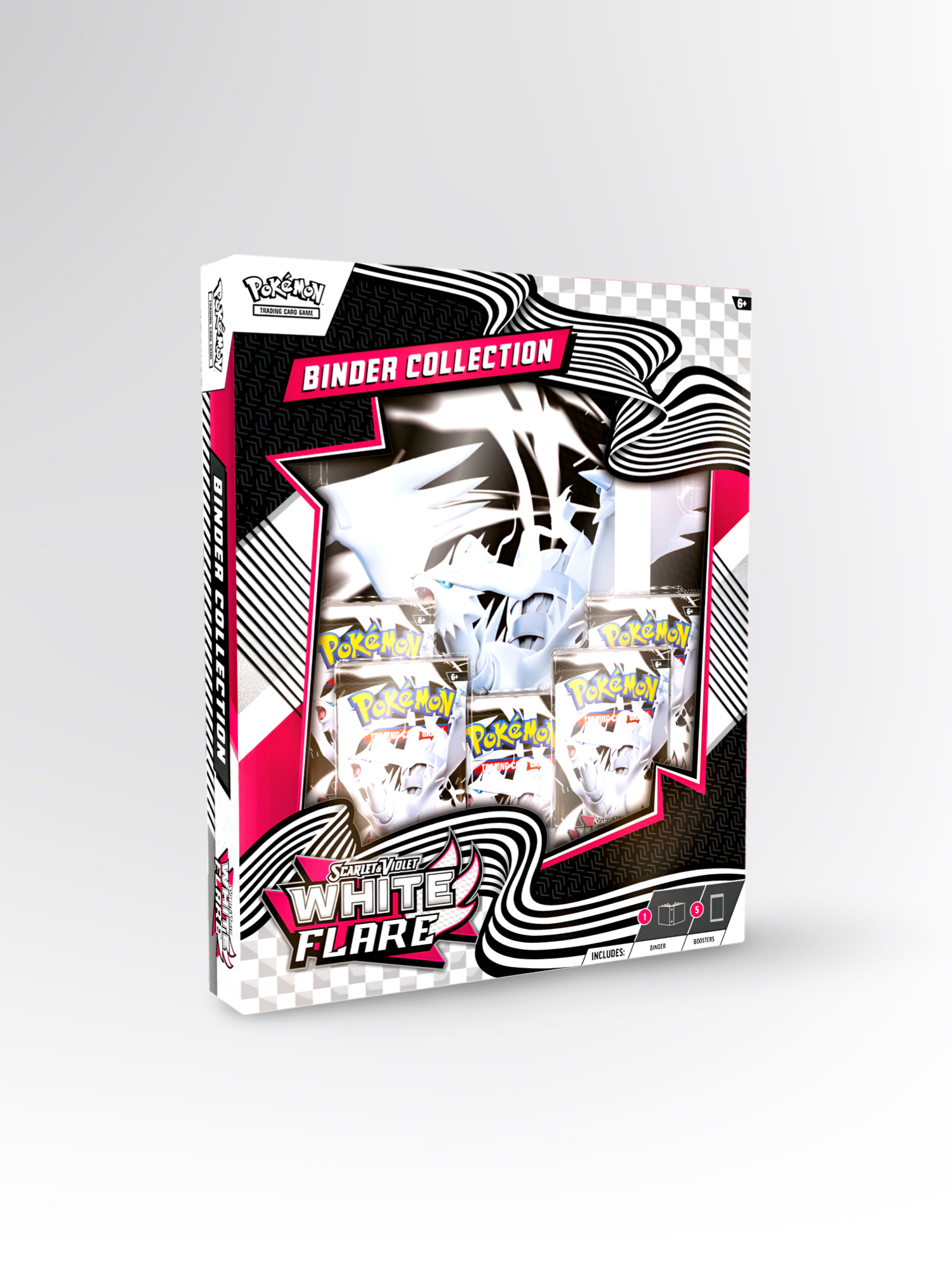 Pokémon White Flare Binder Collection – Englisch