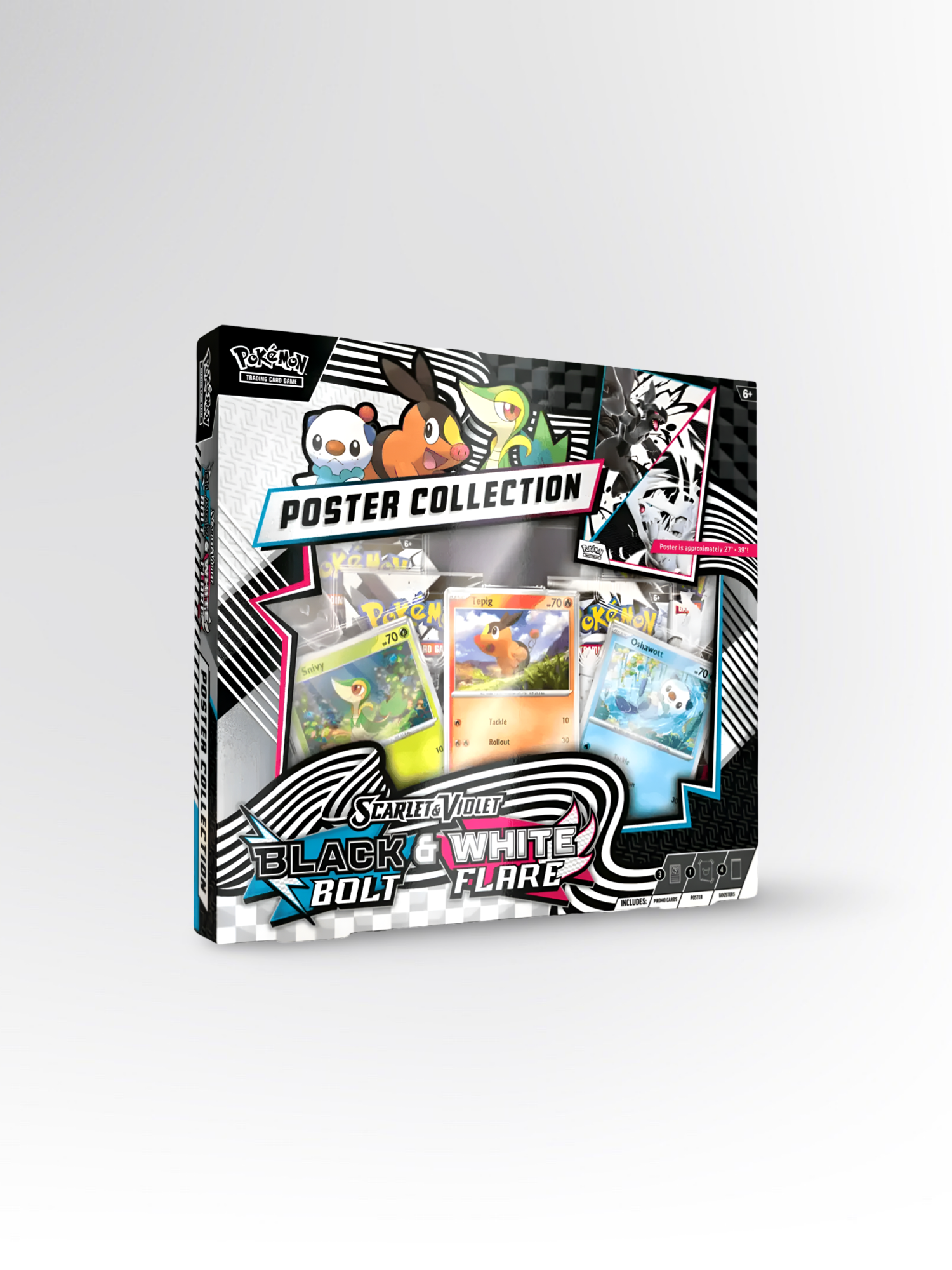 Pokémon Black Bolt & White Flare Poster Collection – Englisch