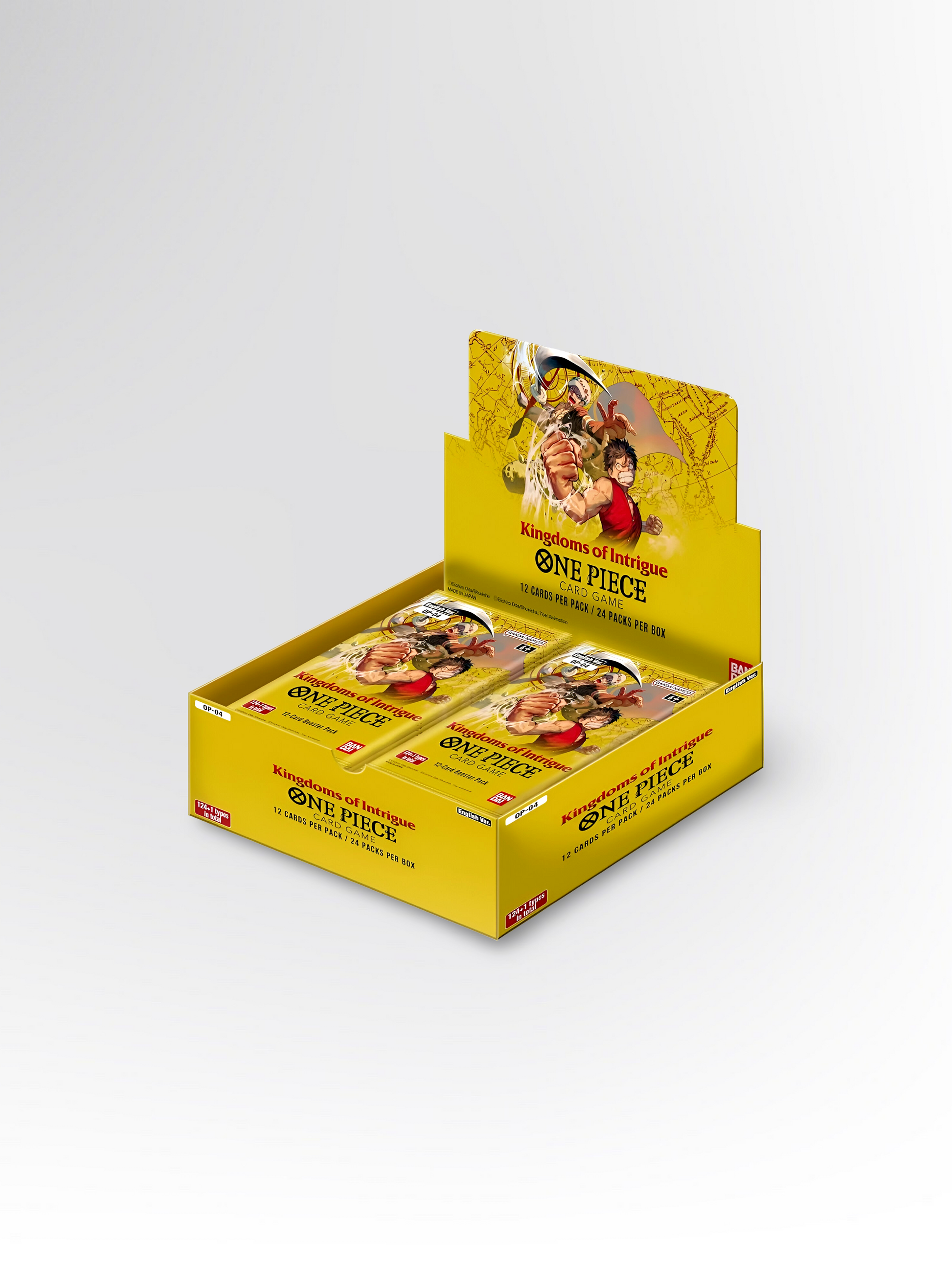 One Piece Card Game: Kingdoms of Intrigue (OP-04) Booster Display – Englisch - prückner.de
