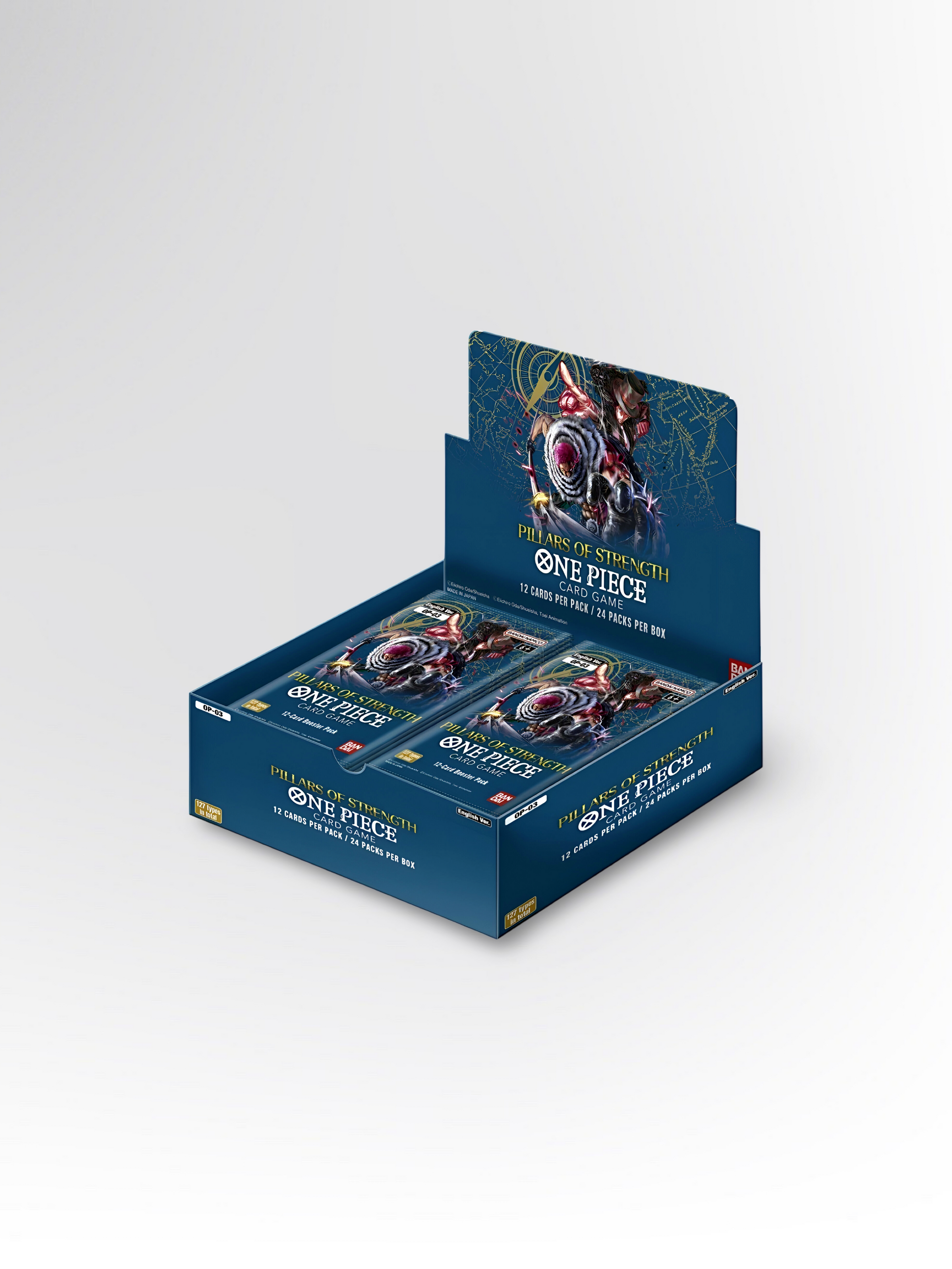 One Piece Card Game: Pillars of Strength (OP-03) Booster Display – Englisch - prückner.de