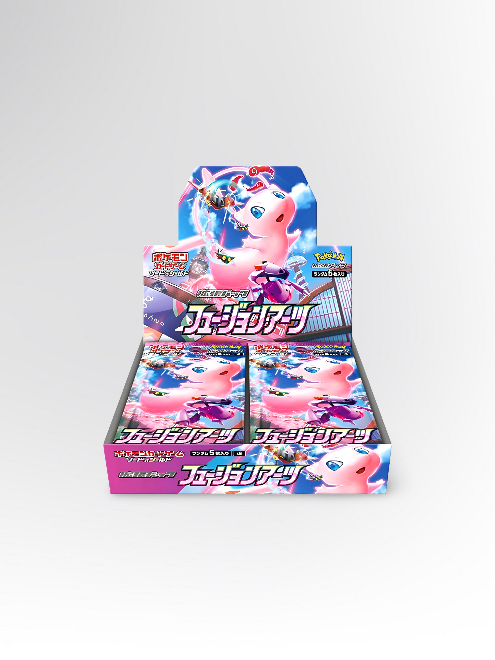 Pokémon Fusion Arts (s8) Booster Display – Japanisch