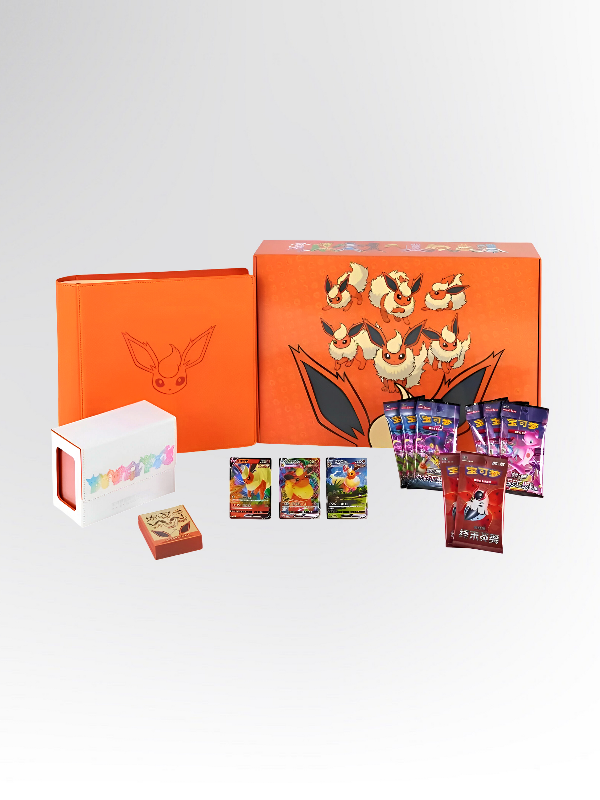 Pokémon Flamara VMAX Advanced Gift Box – Chinesisch