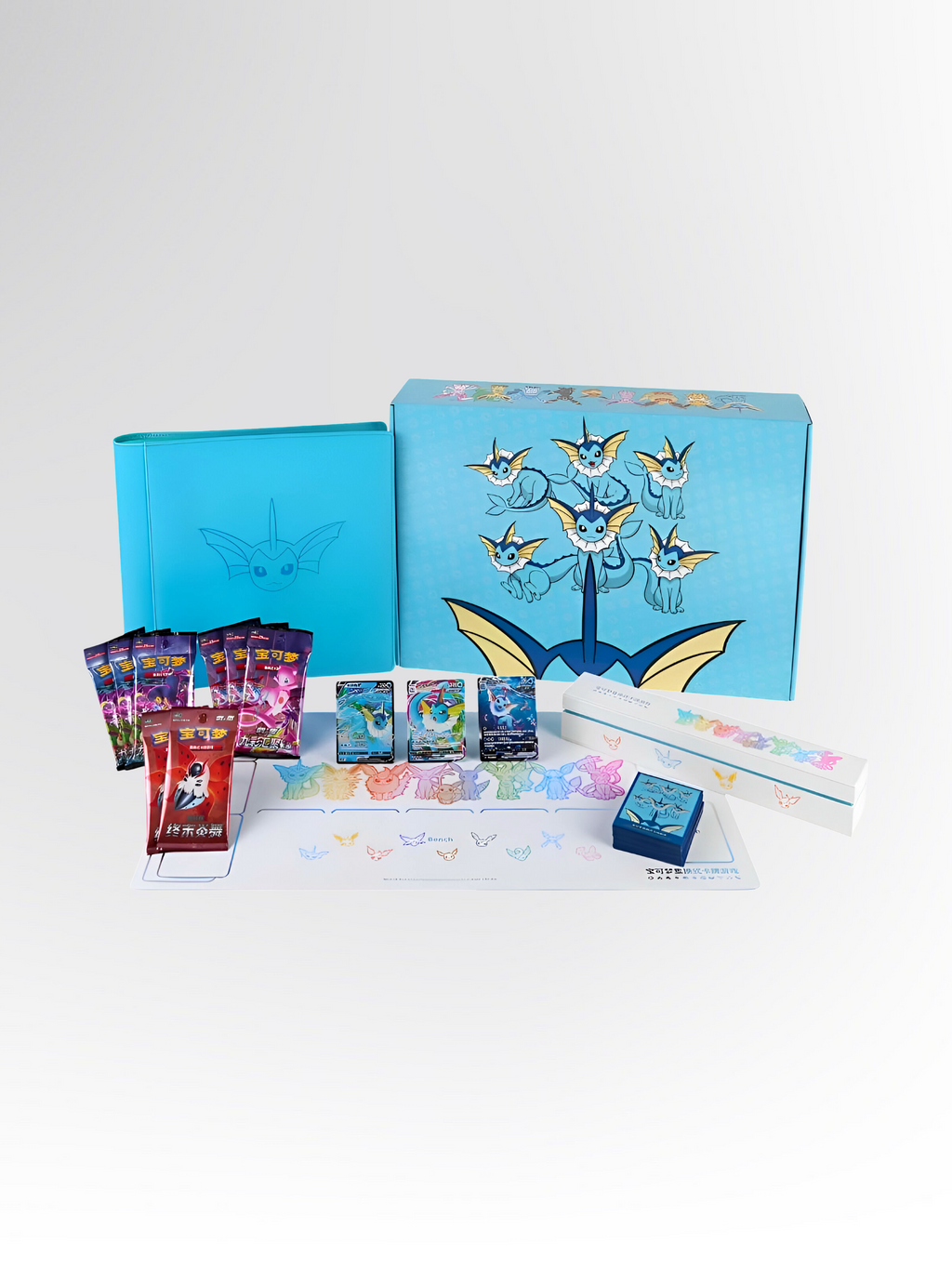 Pokémon Aquana VMAX Advanced Gift Box – Chinesisch