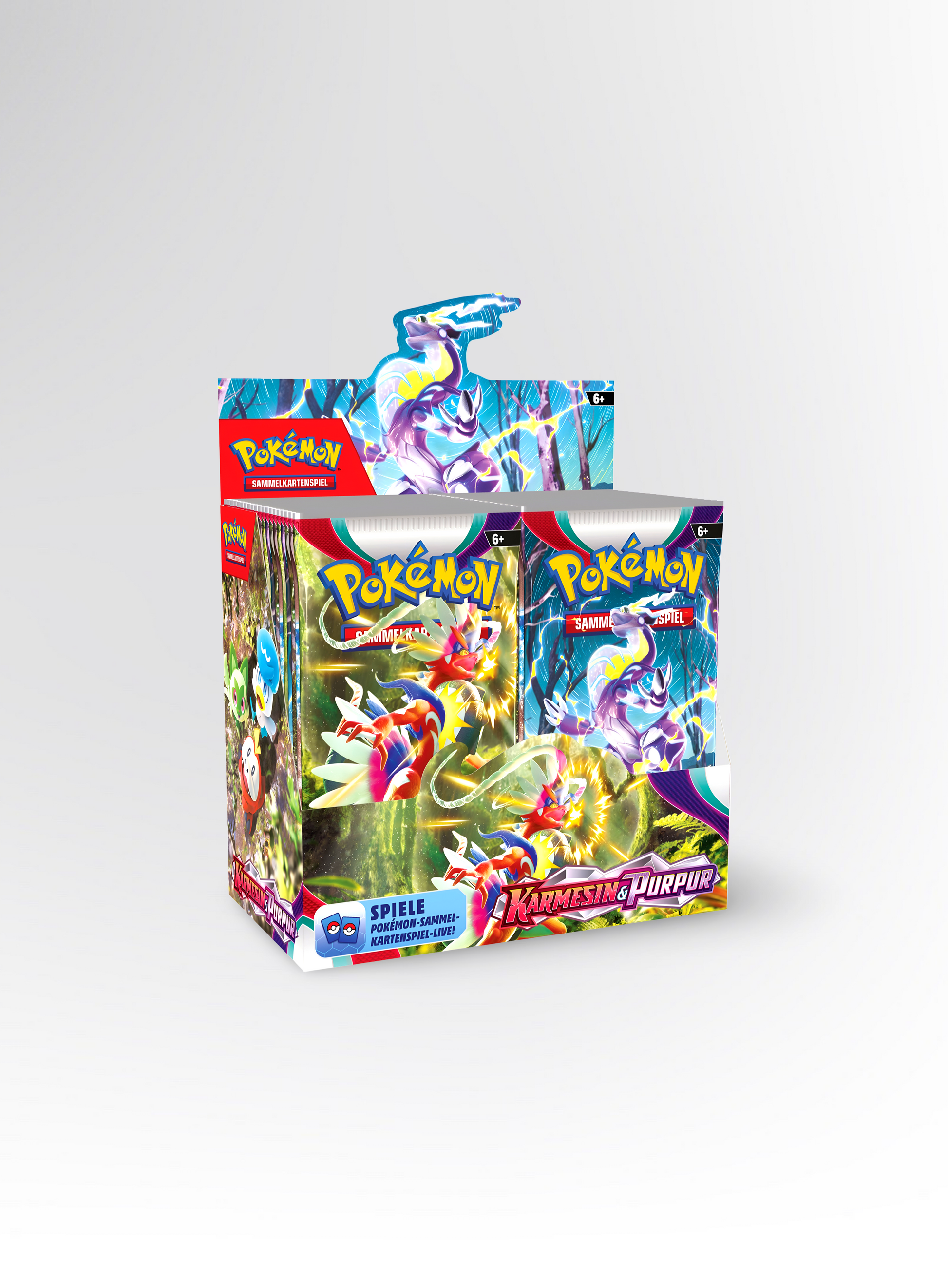 Pokémon Karmesin & Purpur Display (36 Booster) Deutsch - prückner.de