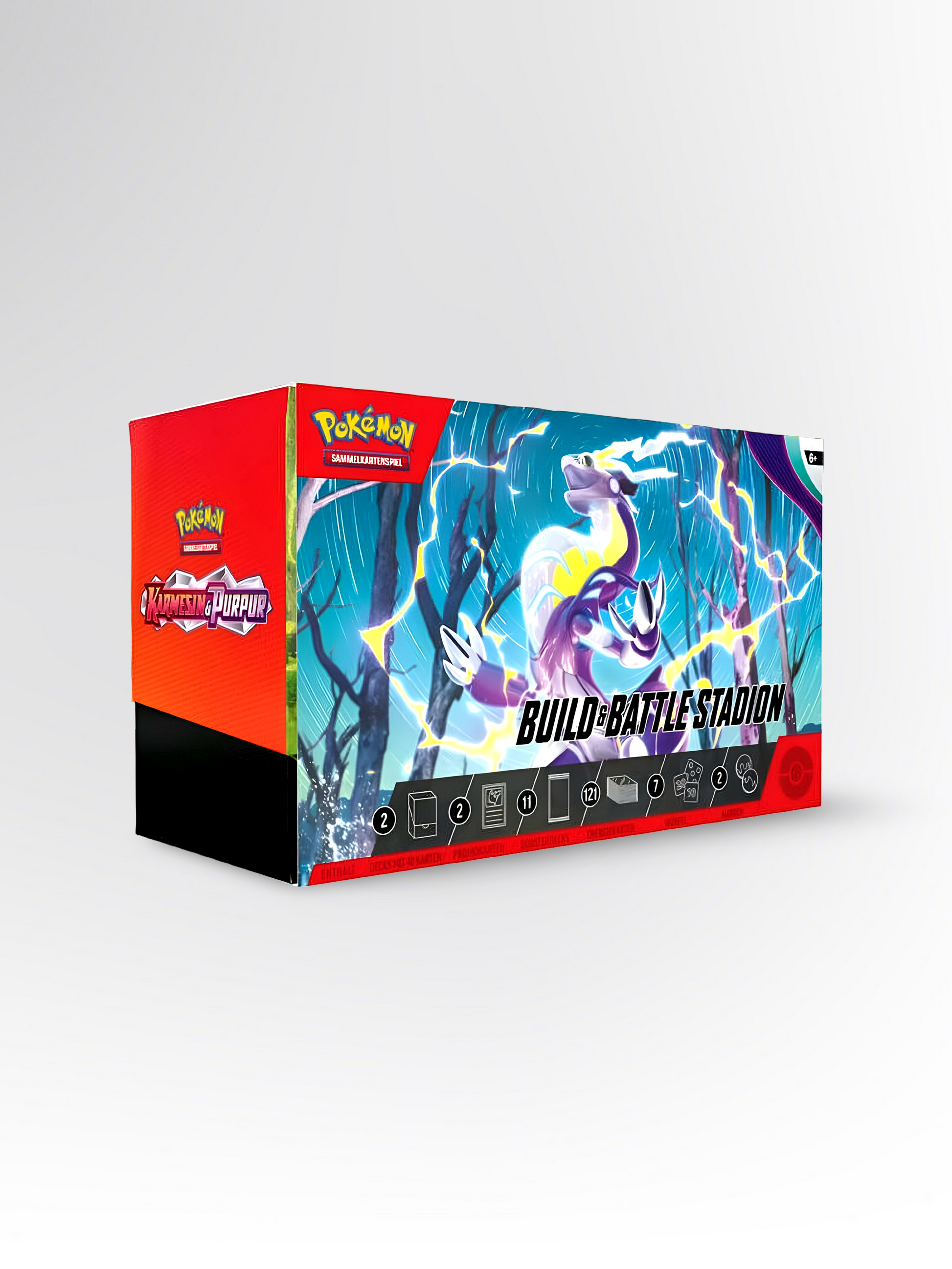 Pokémon Karmesin & Purpur Build & Battle Stadion Box – Deutsch
