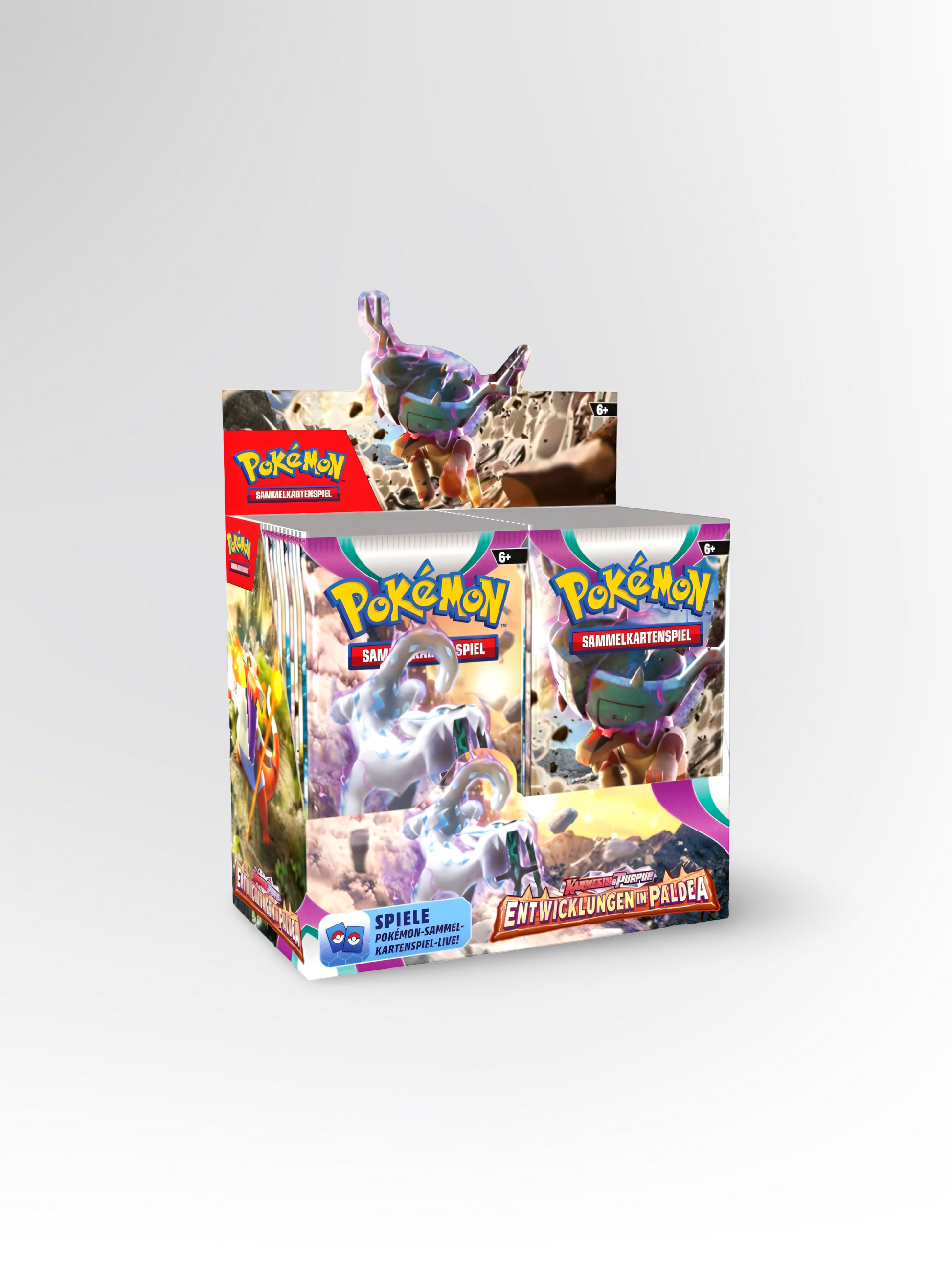 Pokémon Karmesin & Purpur Entwicklungen in Paldea Display (36 Booster) Deutsch - prückner.de