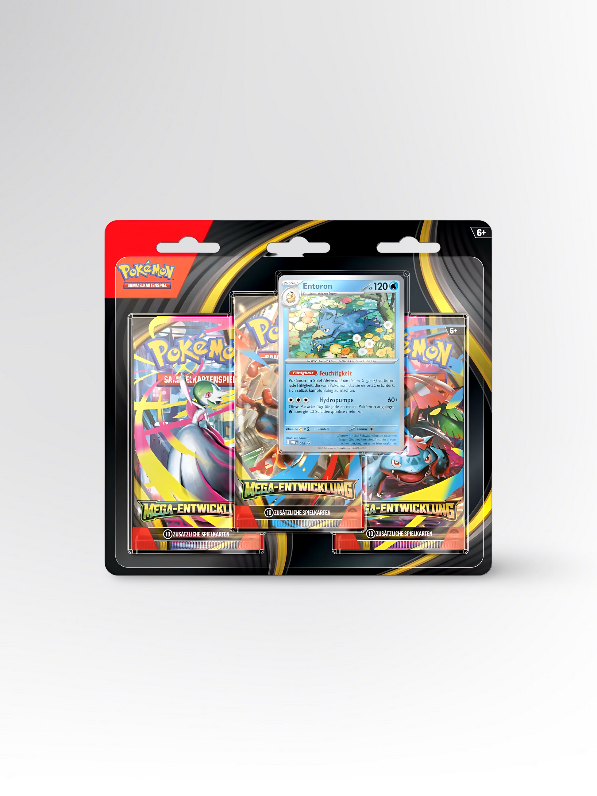 Pokémon Mega-Entwicklung Entoron 3-Booster Blister – Deutsch - prückner.de