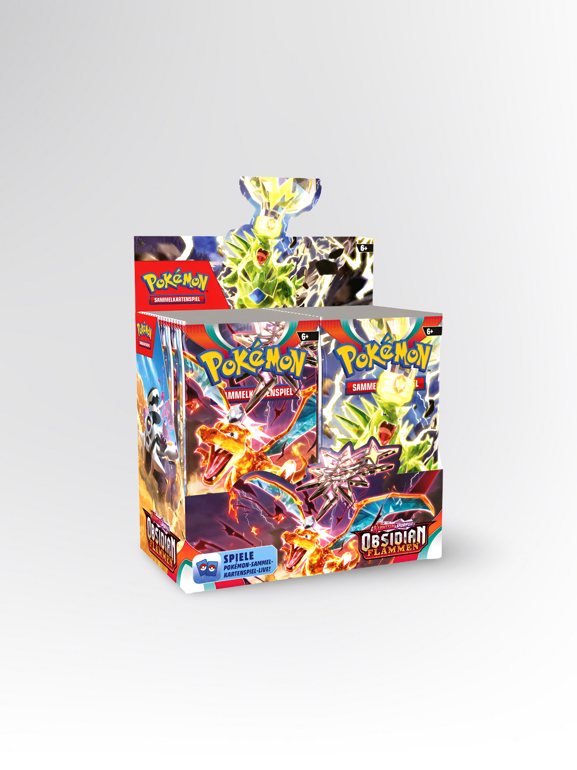 Pokémon Obsidian Flammen (OBF) Booster Display – Deutsch