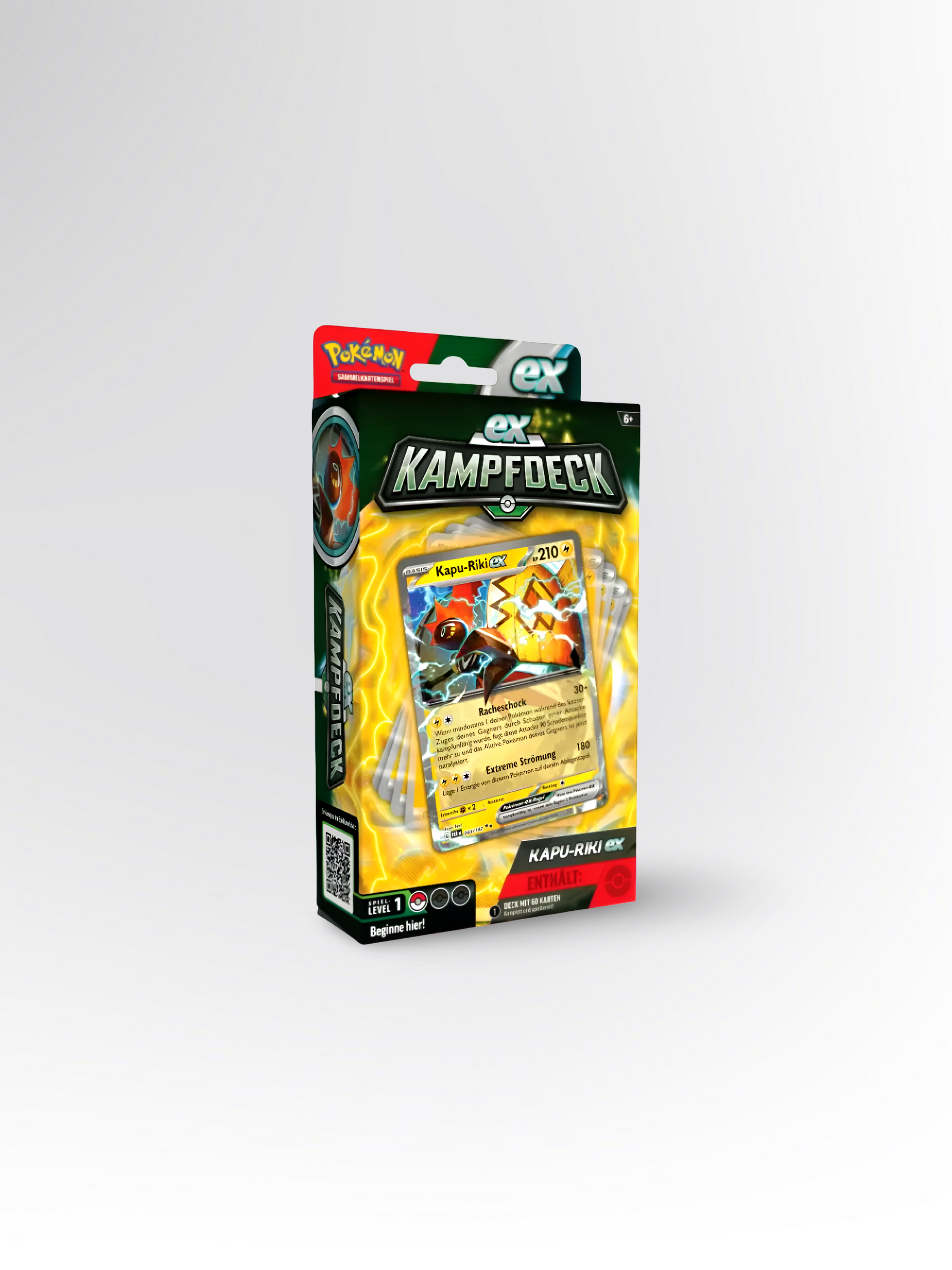 Pokémon ex-Kampfdeck Kapu-Riki-ex – Deutsch
