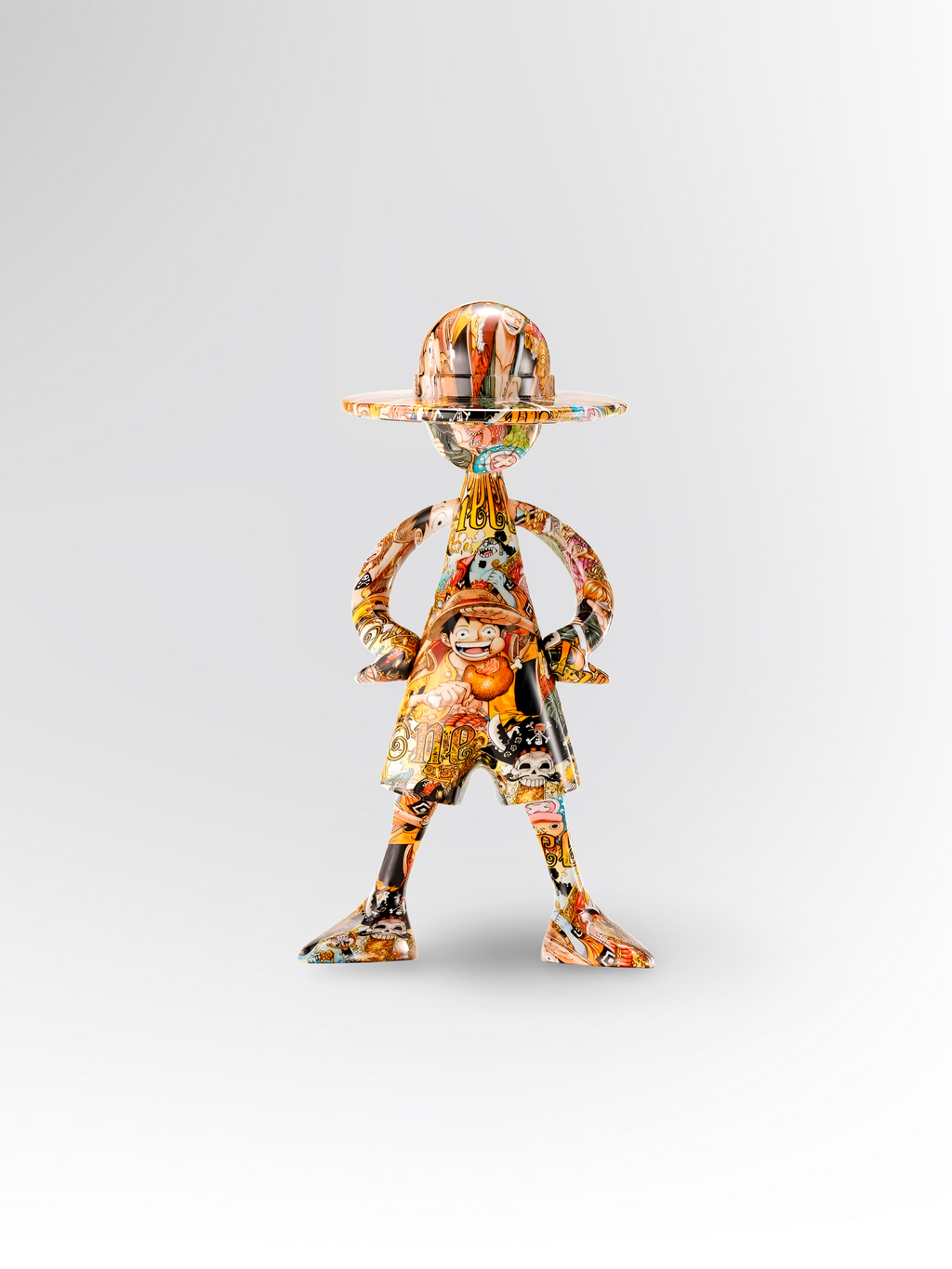 Pre-Order Vorbestellung One Piece 1000 Logs Anniversary Luffy's ArtCanvas Figur – 22cm