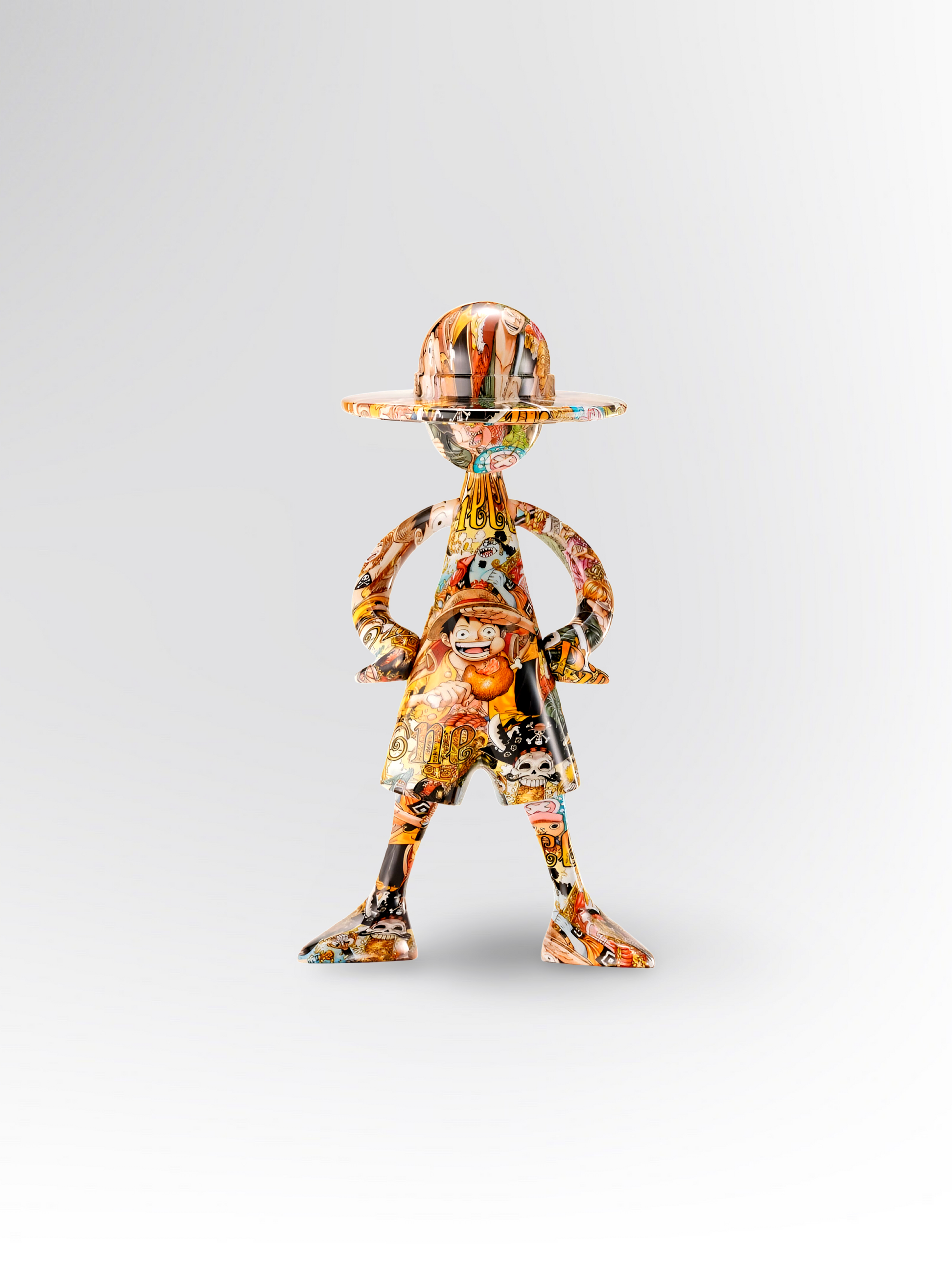 Pre-Order Vorbestellung One Piece 1000 Logs Anniversary Luffy's ArtCanvas Figur – 22cm