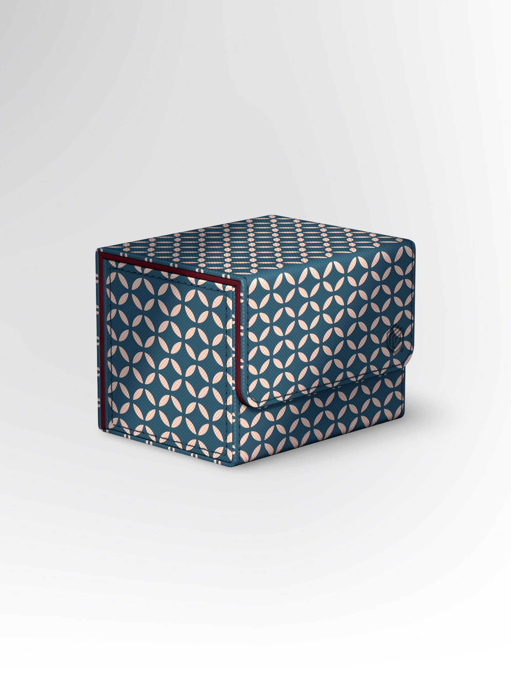 Ultimate Guard Sidewinder 100+ XenoSkin Shippou (Blue / Dark Red) Katana: The Shogun's Journey