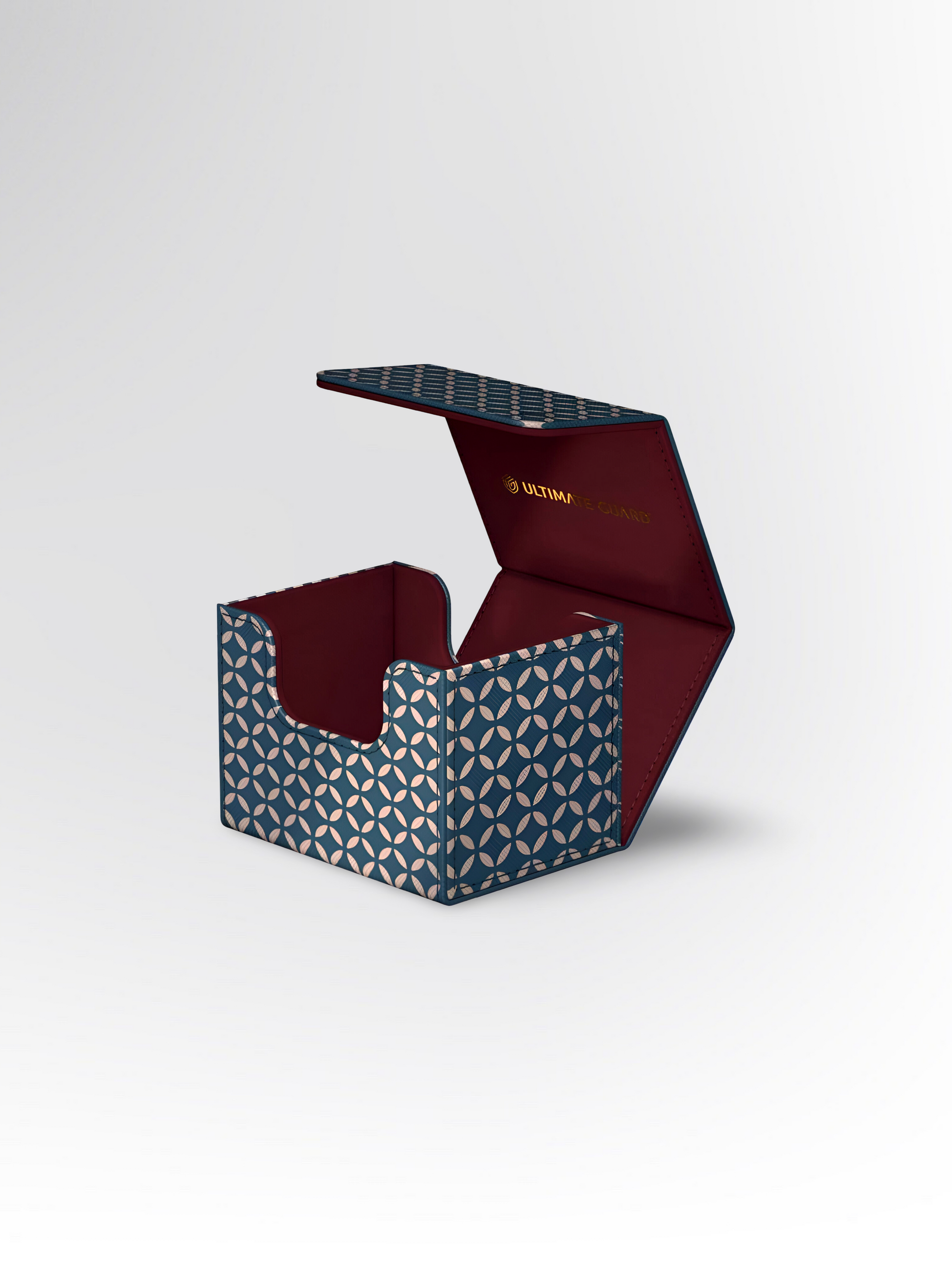 Ultimate Guard Sidewinder 100+ XenoSkin Shippou (Blue / Dark Red) Katana: The Shogun's Journey