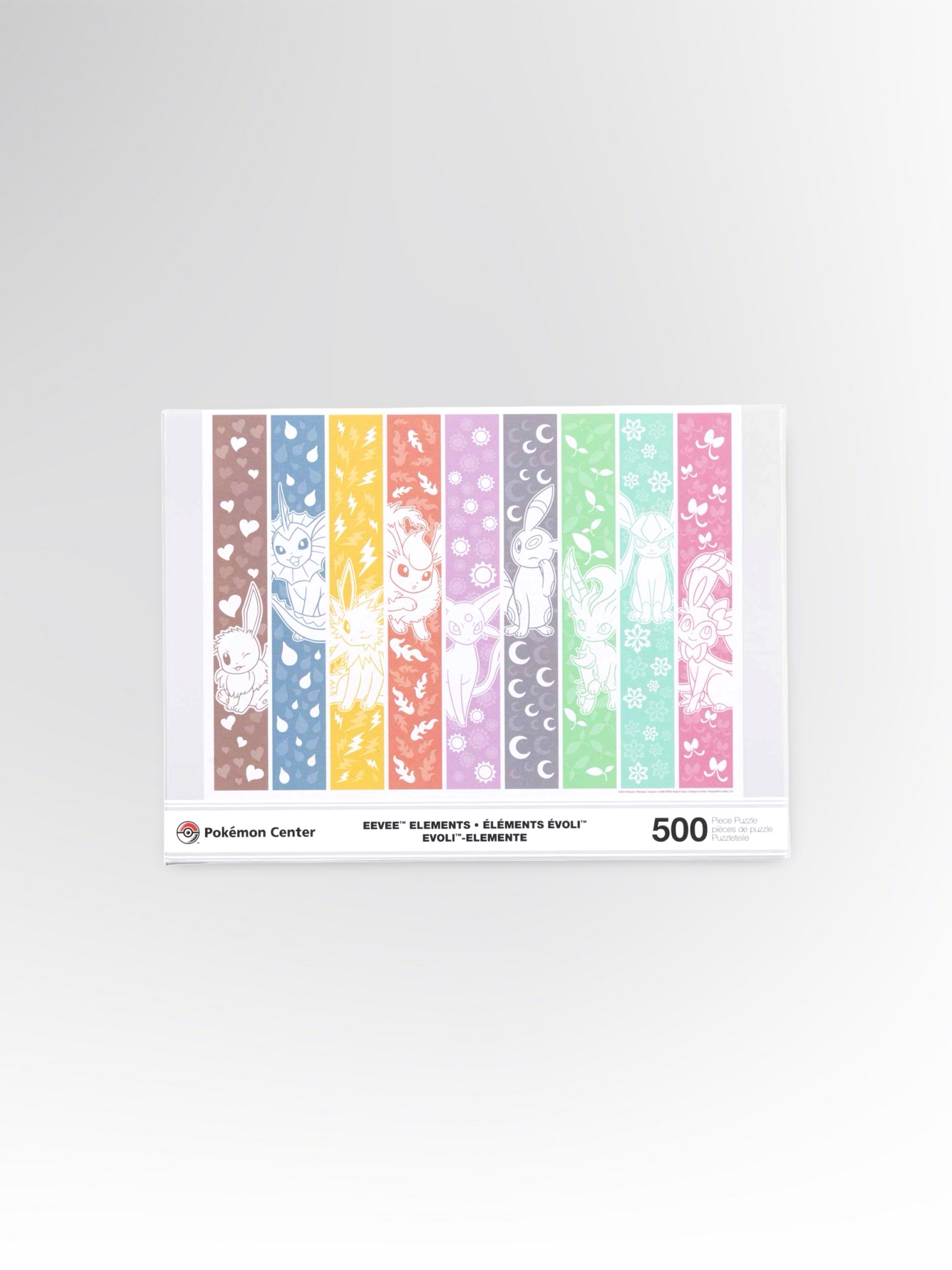 Pokémon Center Evoli Entwickungen Elements Puzzle (500 Teile)