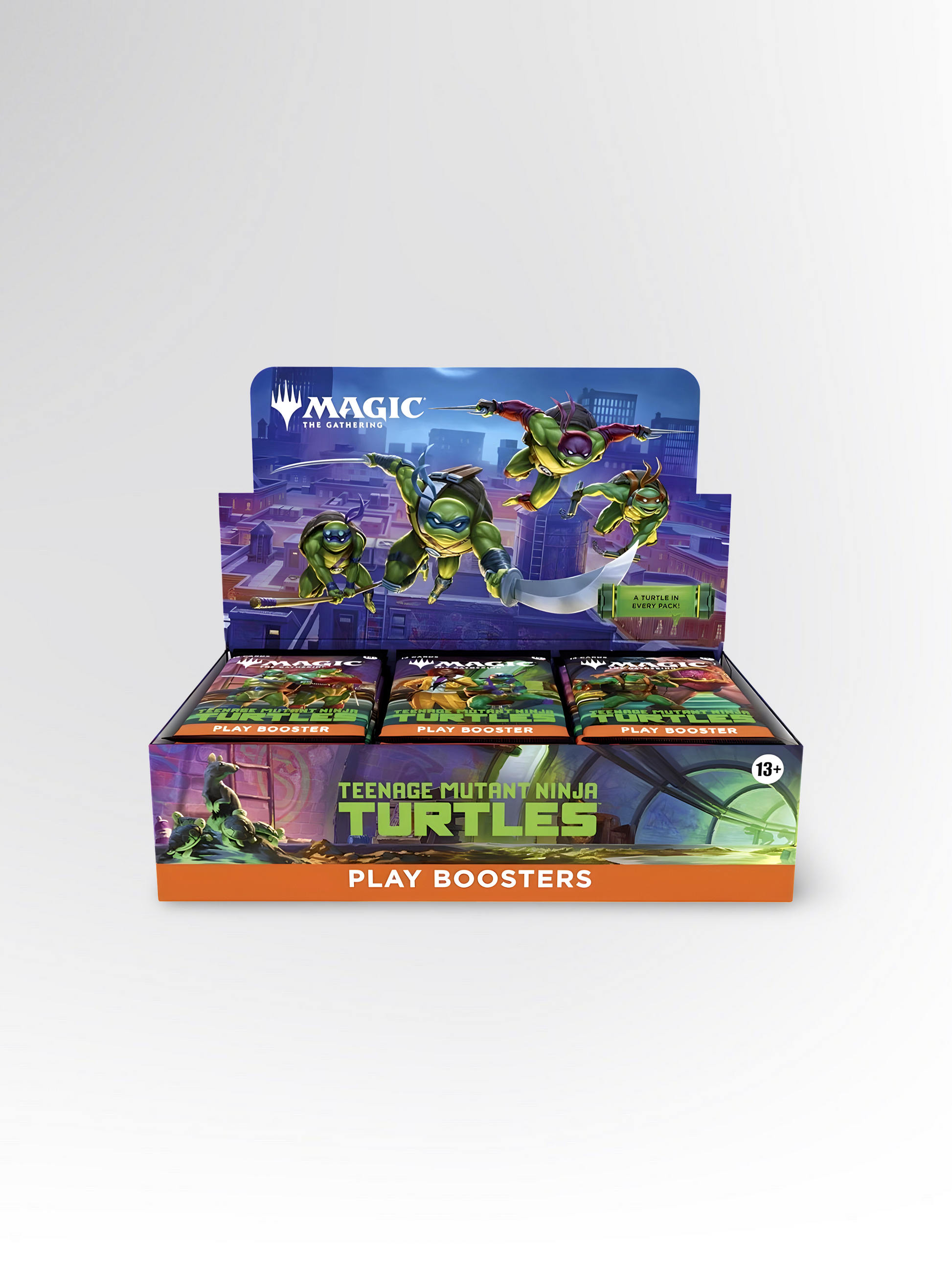 Pre-Order Vorbestellung Magic: The Gathering Teenage Mutant Ninja Turtles Play Boosters Display – Englisch
