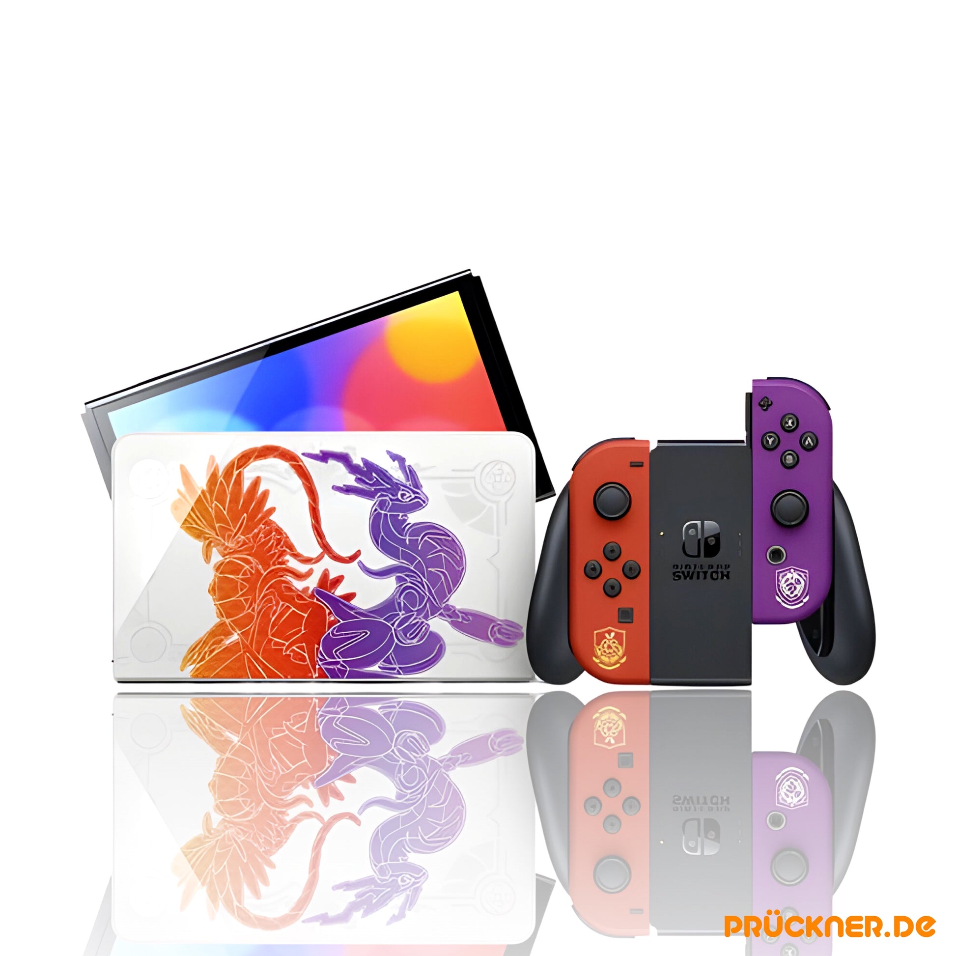 Nintendo Switch OLED Pokémon Karmesin & Purpur Limited Edition Konsole (Japanische Version) - prückner.de