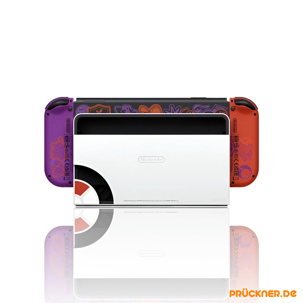 Nintendo Switch OLED Pokémon Karmesin & Purpur Limited Edition Konsole (Japanische Version) - prückner.de