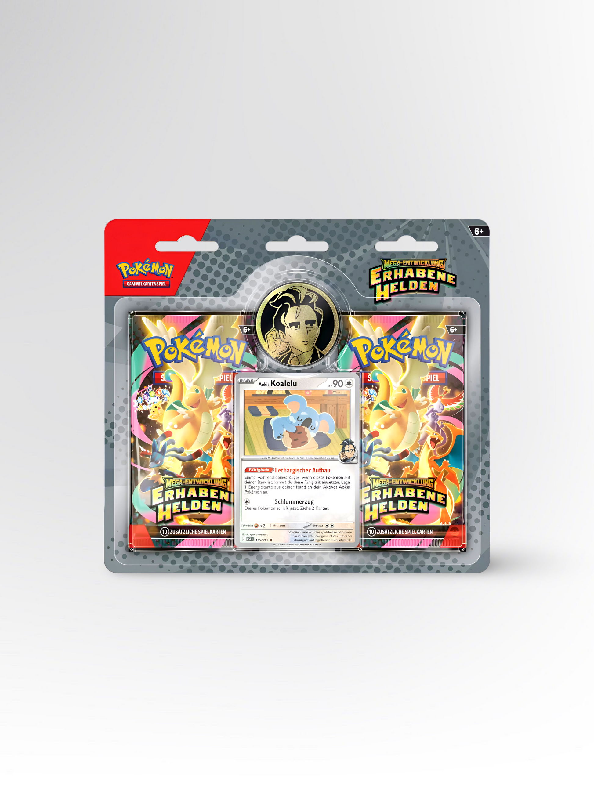 Pokémon Erhabene Helden: Aokis Koalelu 2-Pack Blister – Deutsch - prückner.de