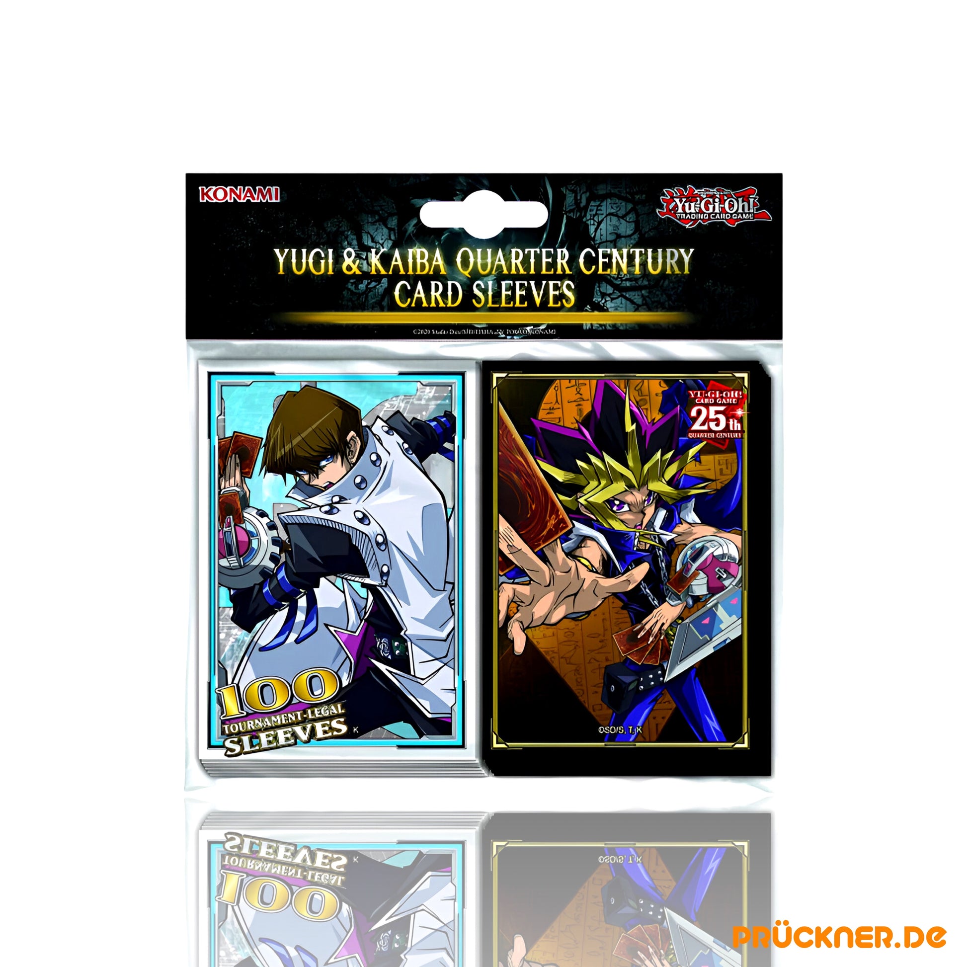 Yu-Gi-Oh! Yugi & Kaiba Quarter Century Sleeves (100 Hüllen)