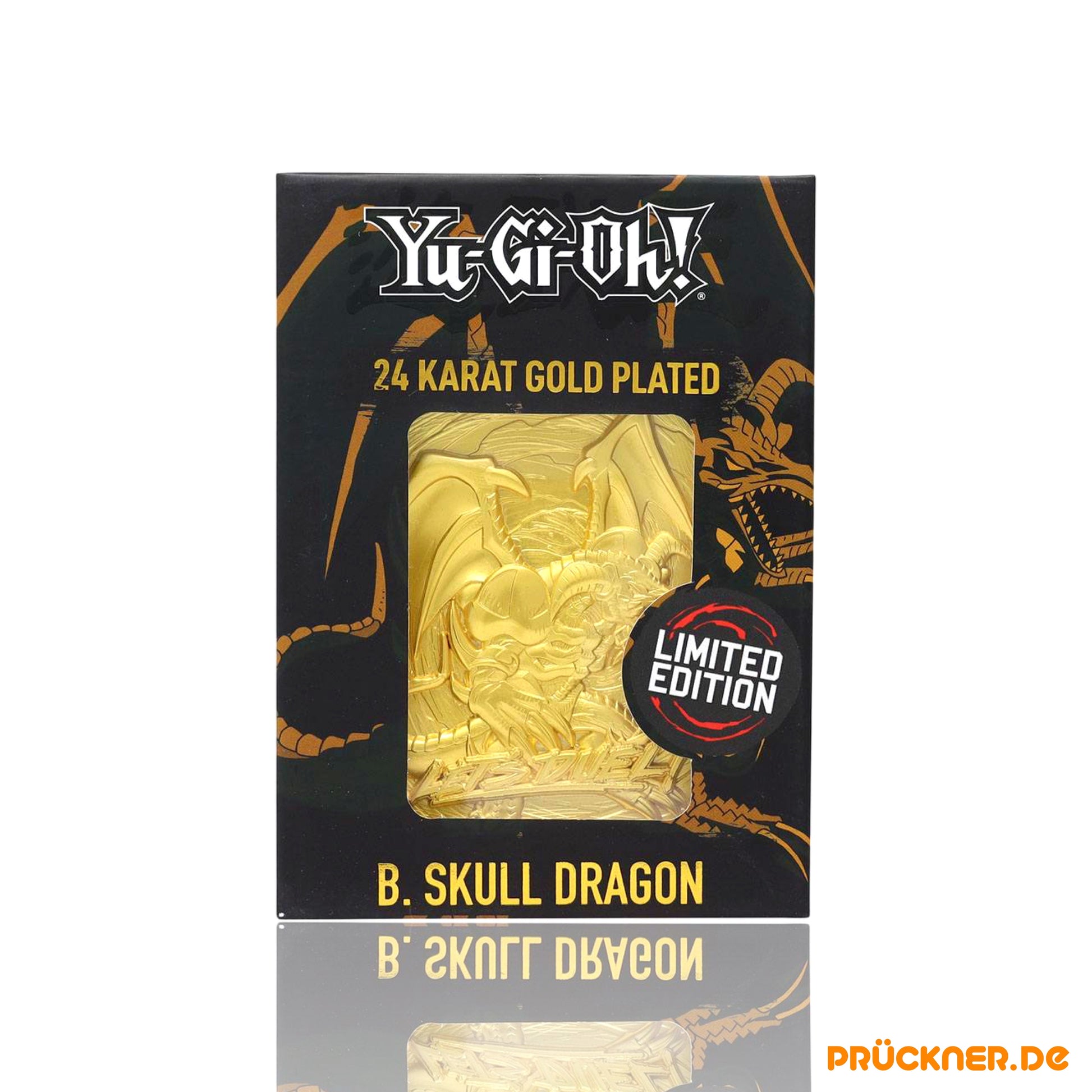 Yu-Gi-Oh! Replik Metal Karte B. Skull Dragon (vergoldet)