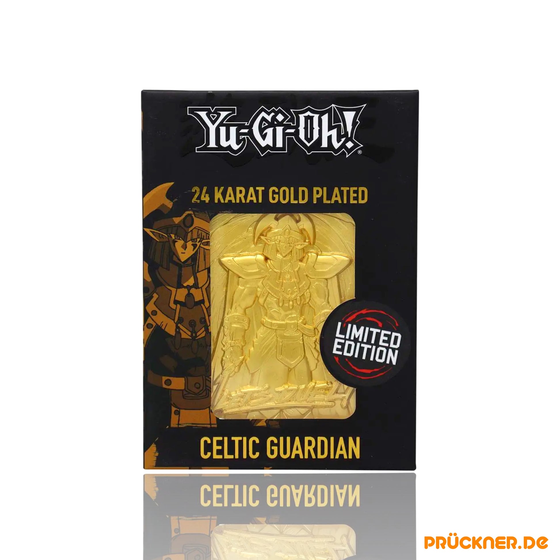 Yu-Gi-Oh! Replik Metal Karte Celtic Guardian (vergoldet) - prückner.de