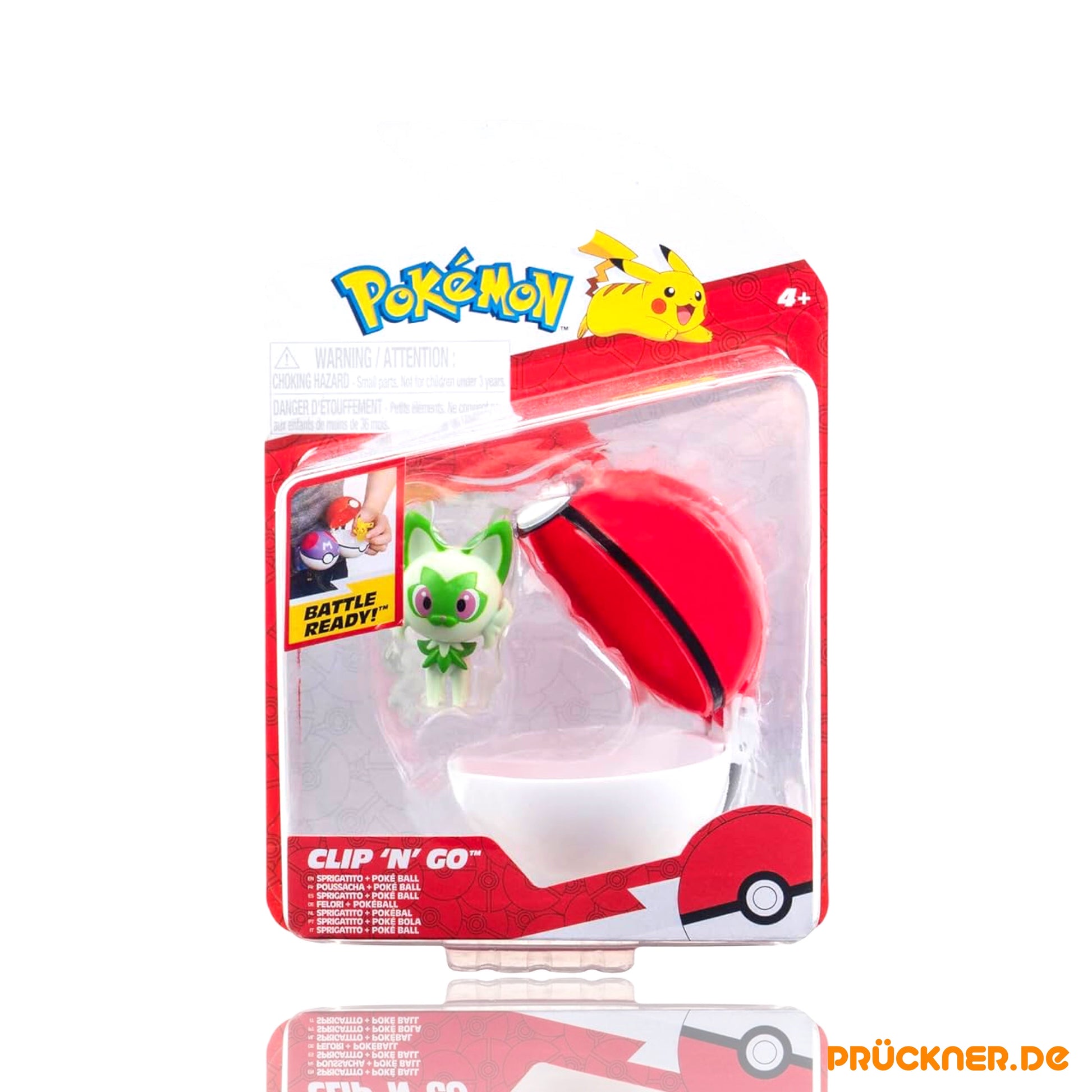 Pokémon Clip'n'Go Poké Balls Felori with Pokéball